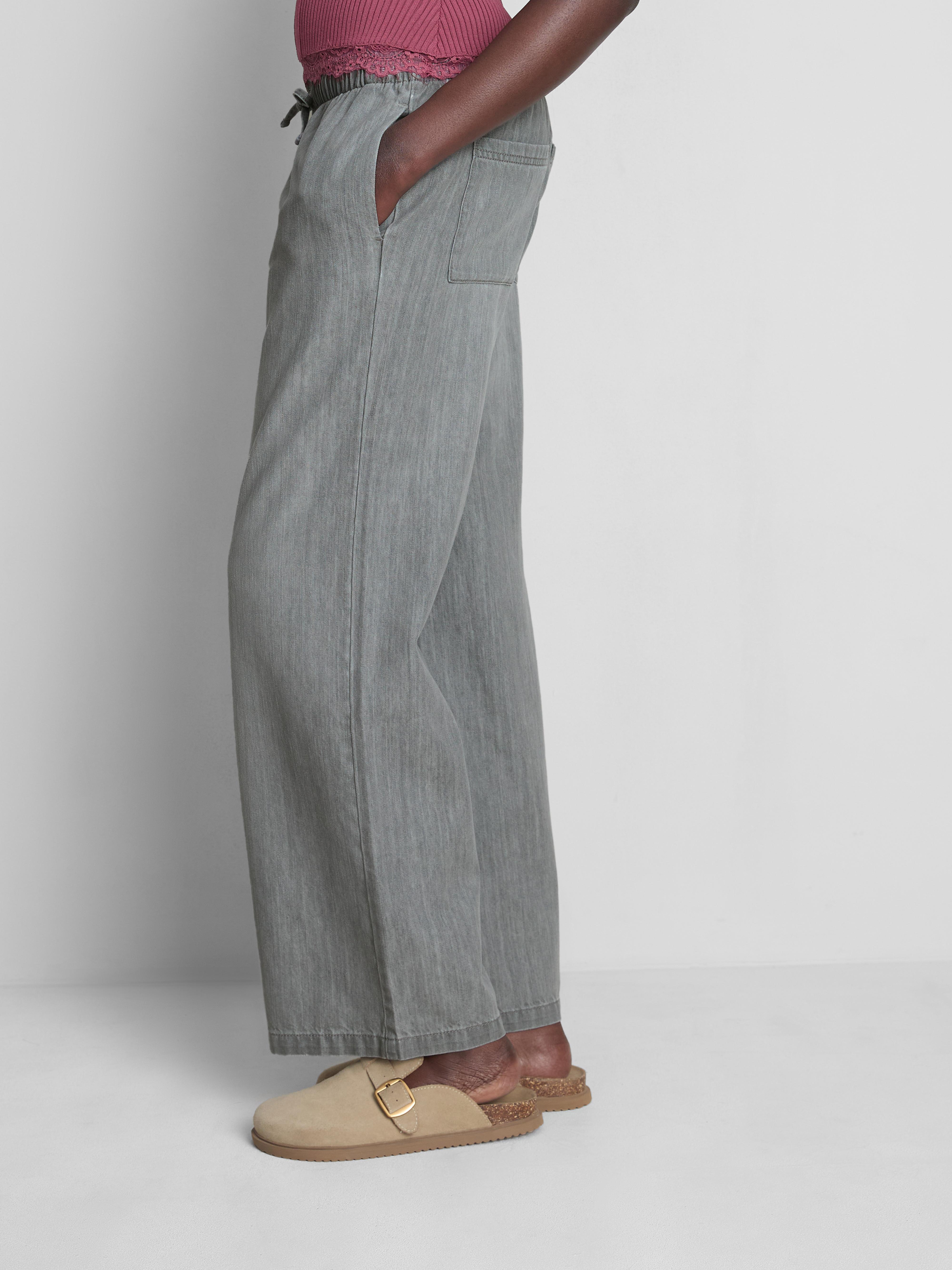 Joggers vaqueros de pernera recta