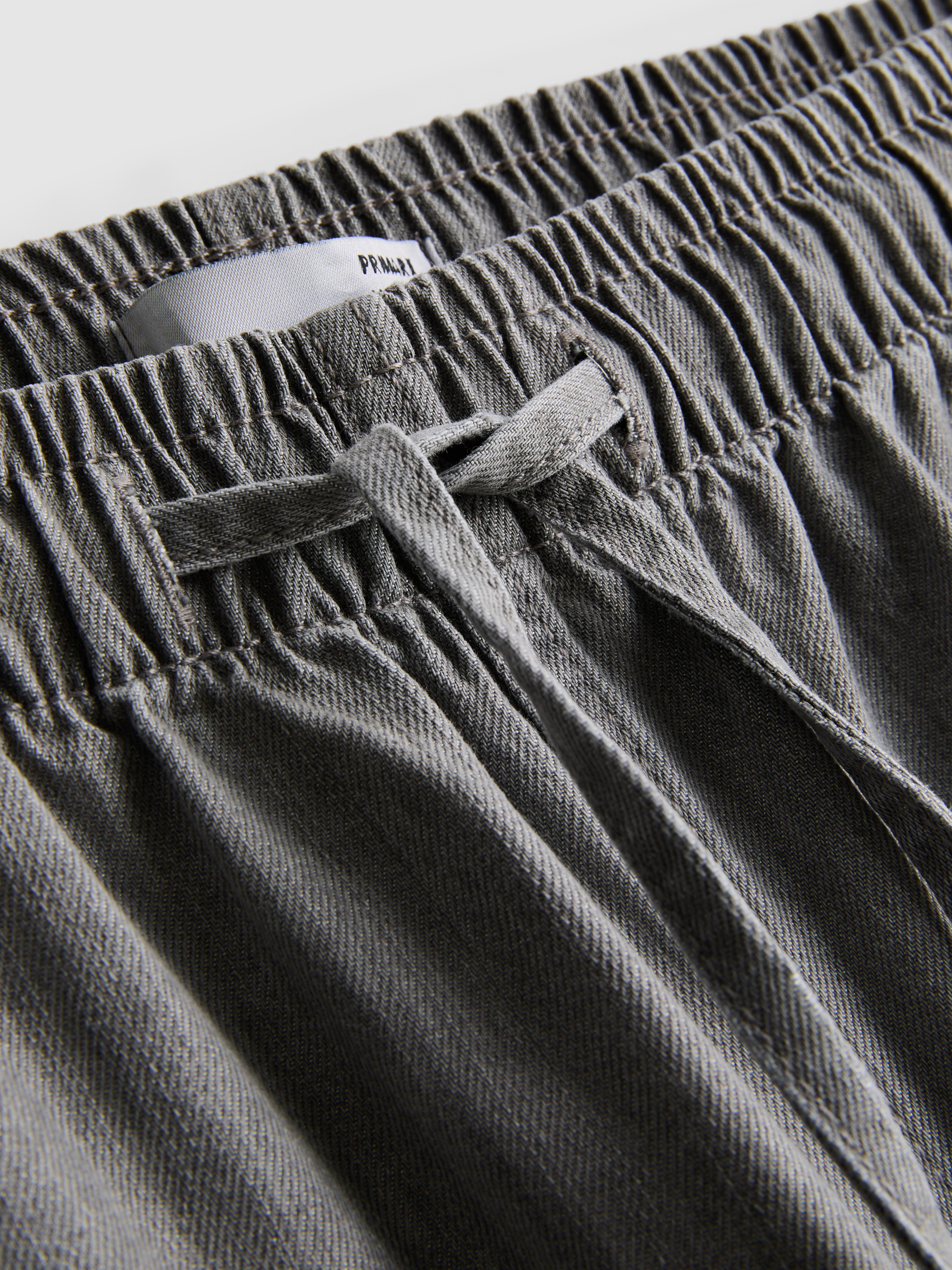 Straight-Leg Denim Joggers