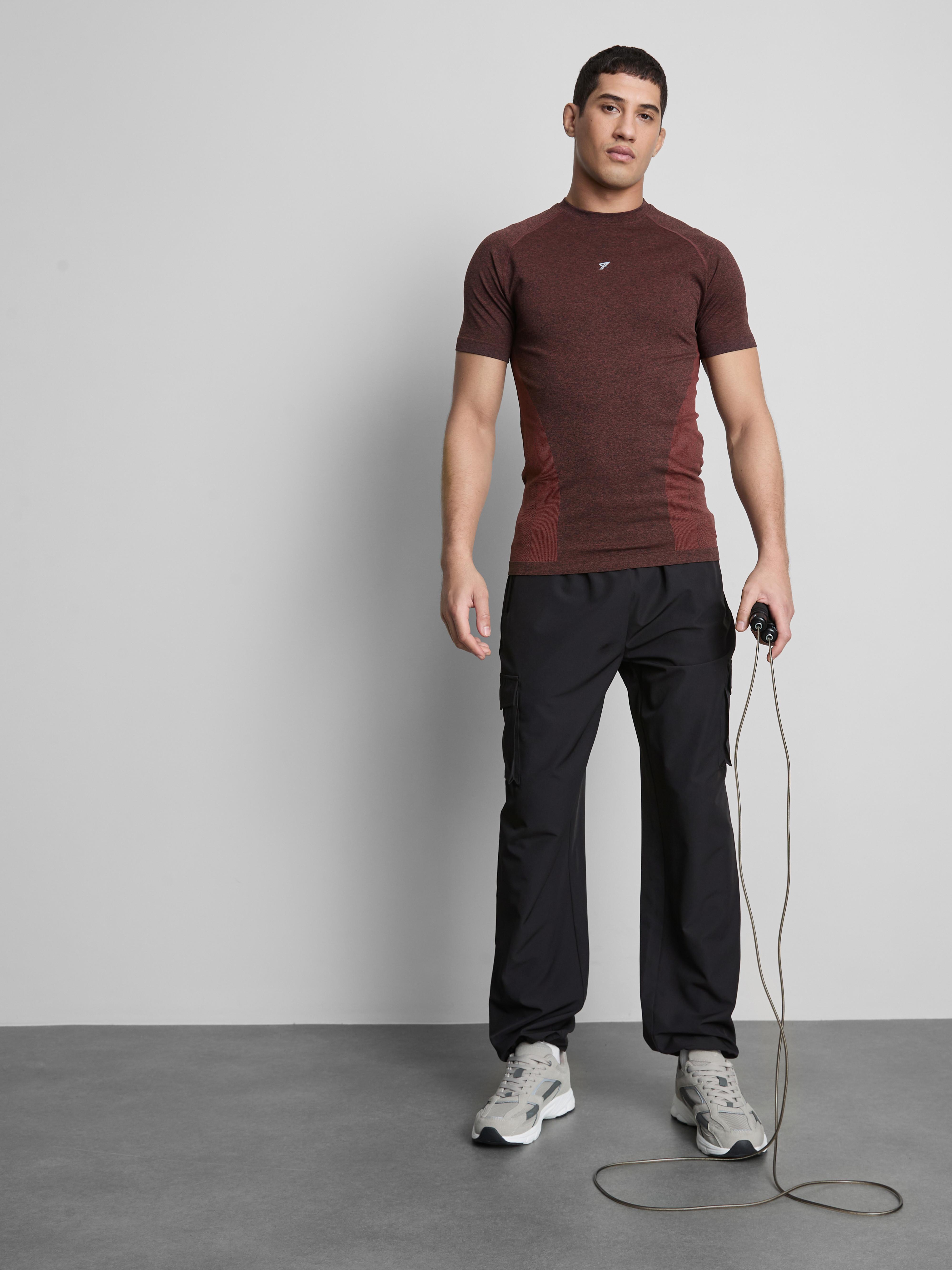 Performance Raglan T-Shirt Burnt Orange