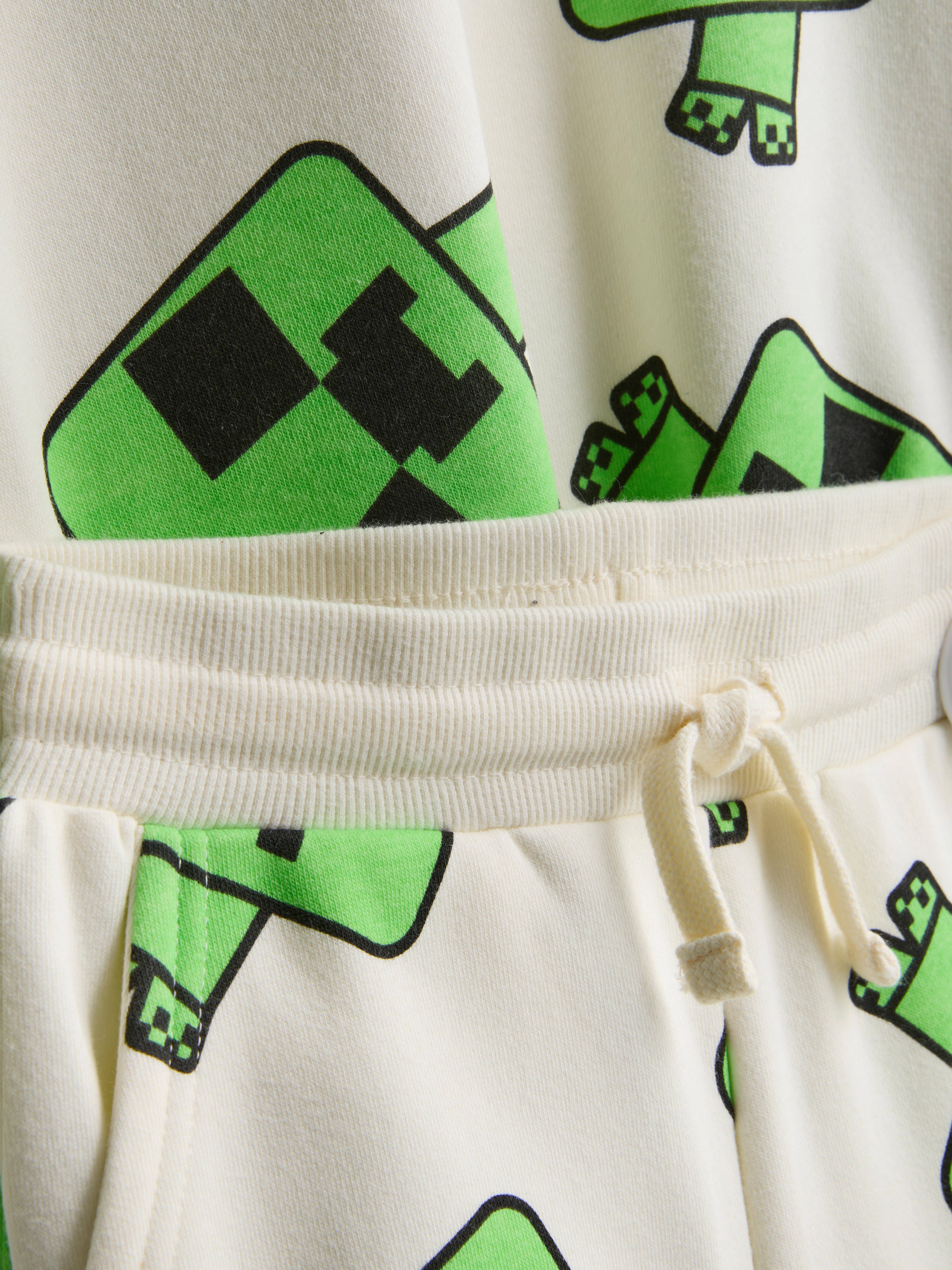 Boys Ivory 4-9yrs | Minecraft Sweatshirt and Joggers Set
