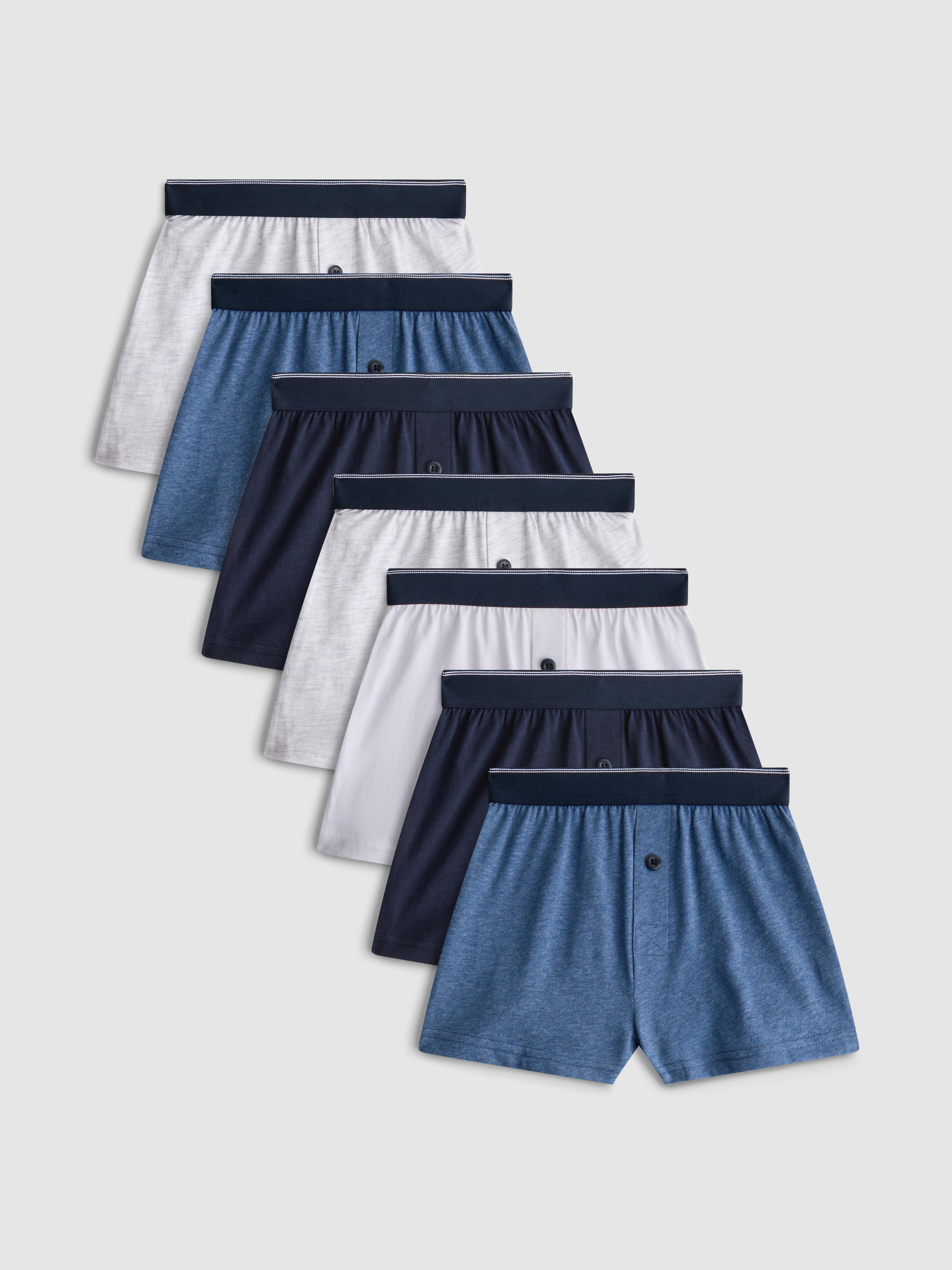 2-15 años | Pack de 7 calzoncillos bóxer