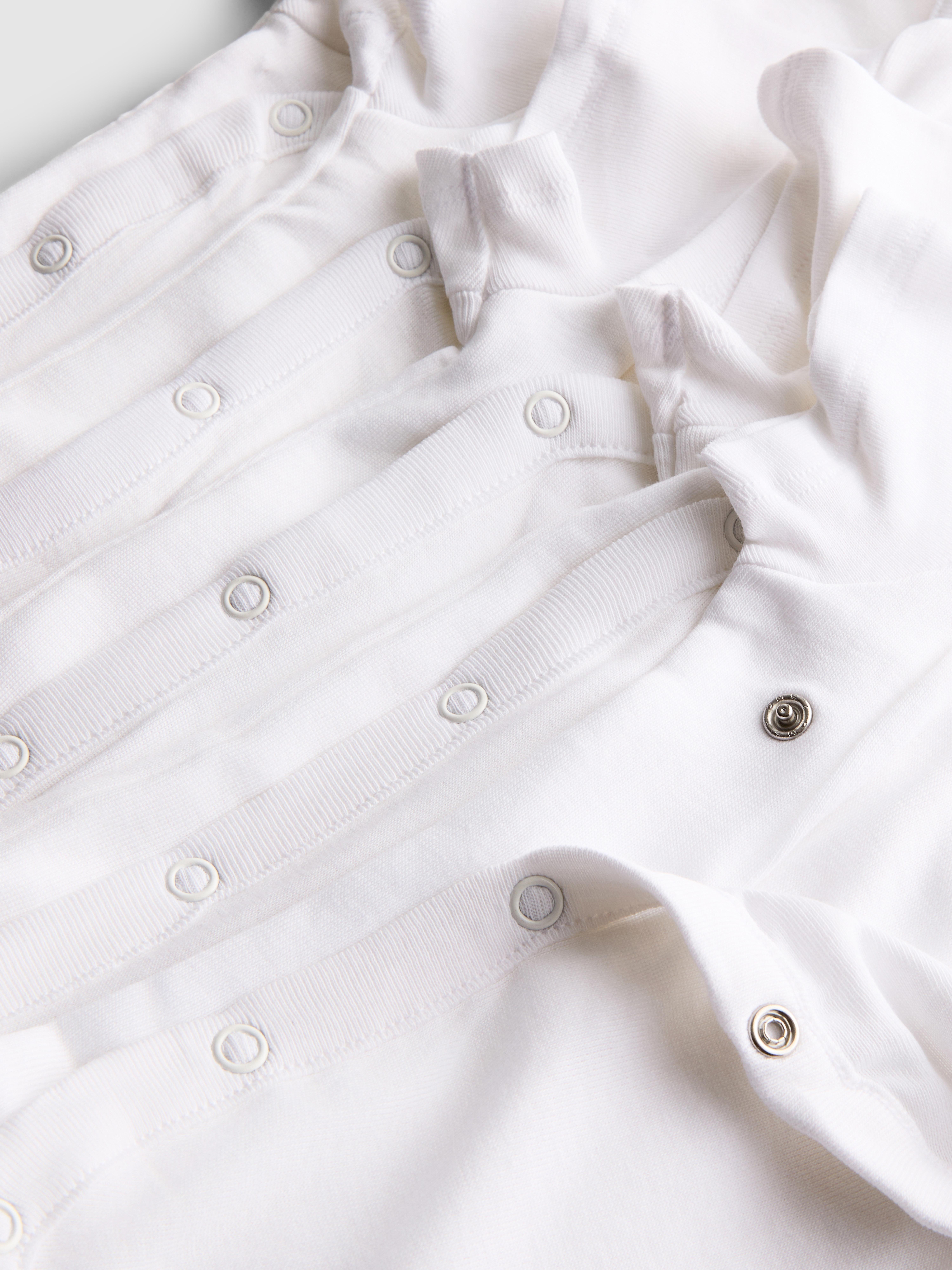 0-36mths | 5pk Ribbed Wrap Front Bodysuits