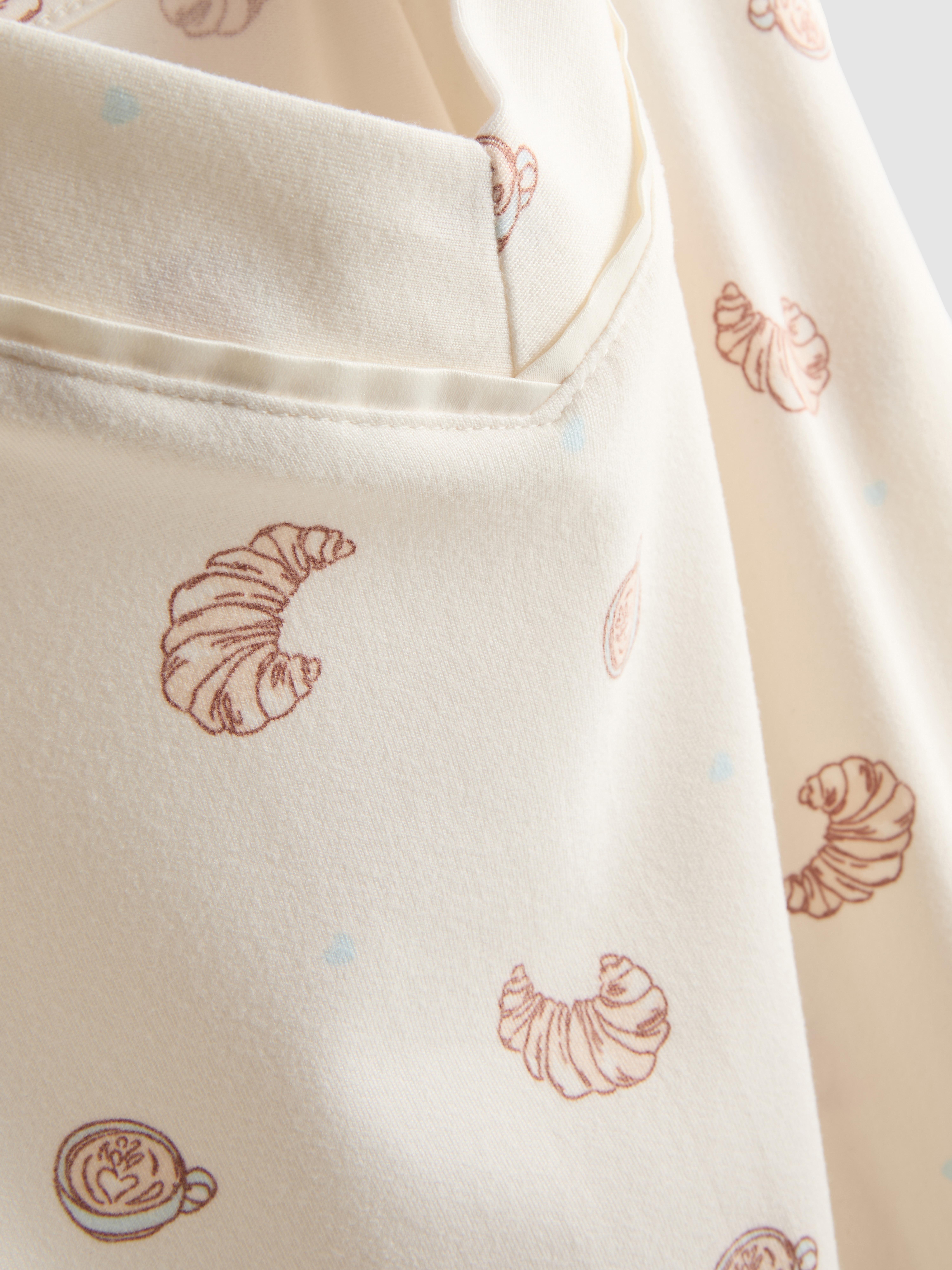 Pigiama corto stampato