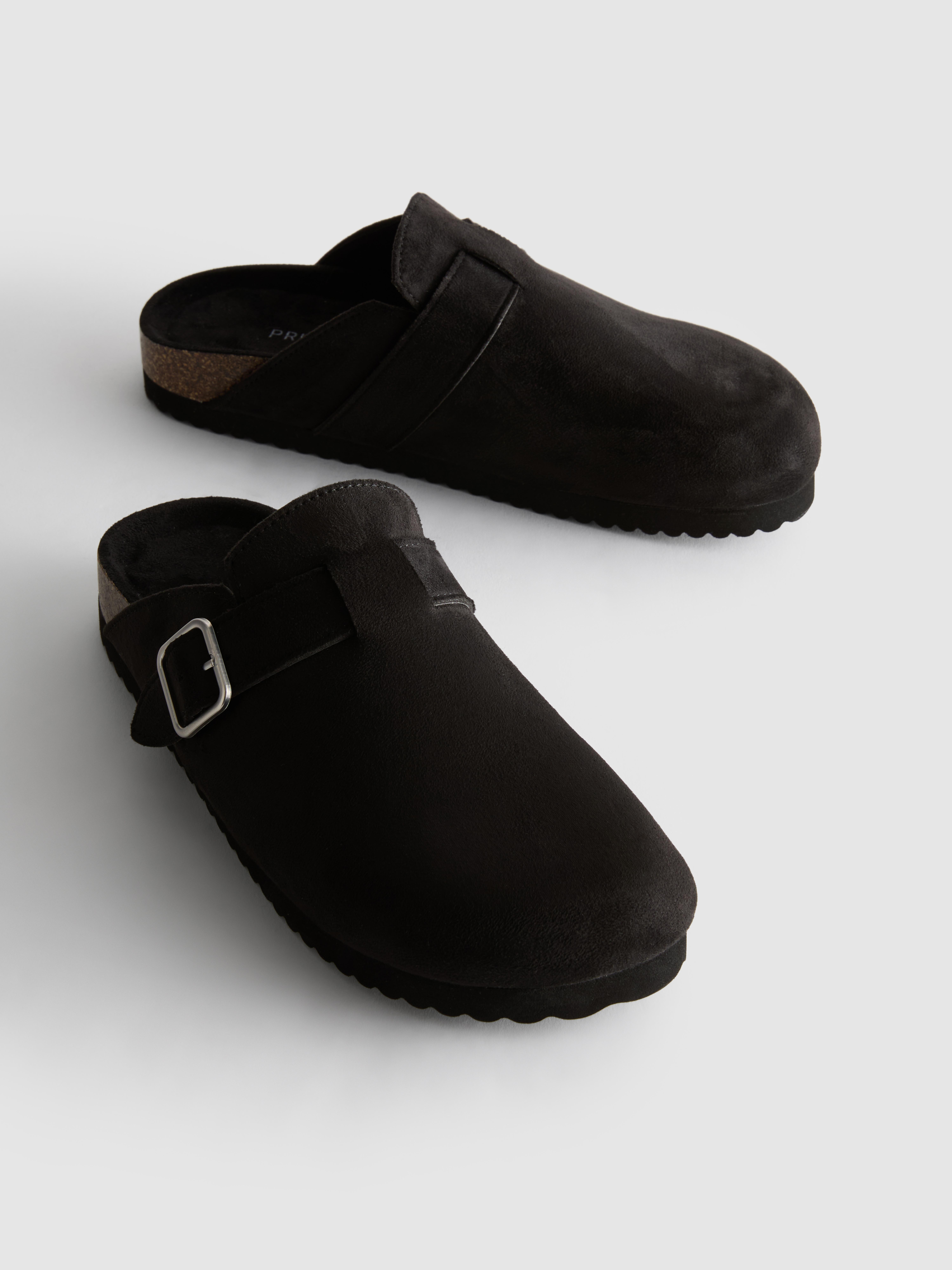 Buckle Mule Clogs