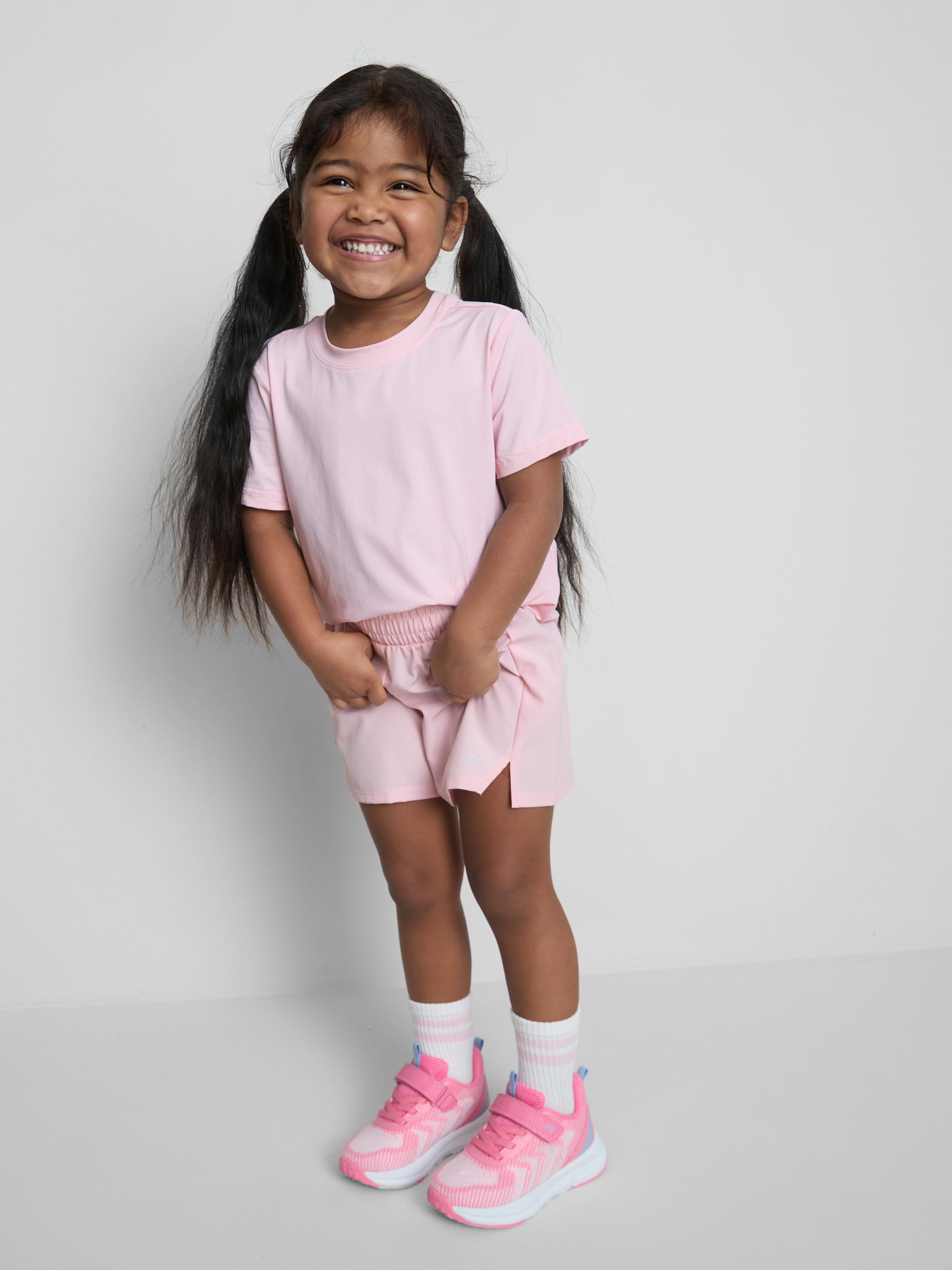 Girls Light Pink 3-7yrs | Sports Set