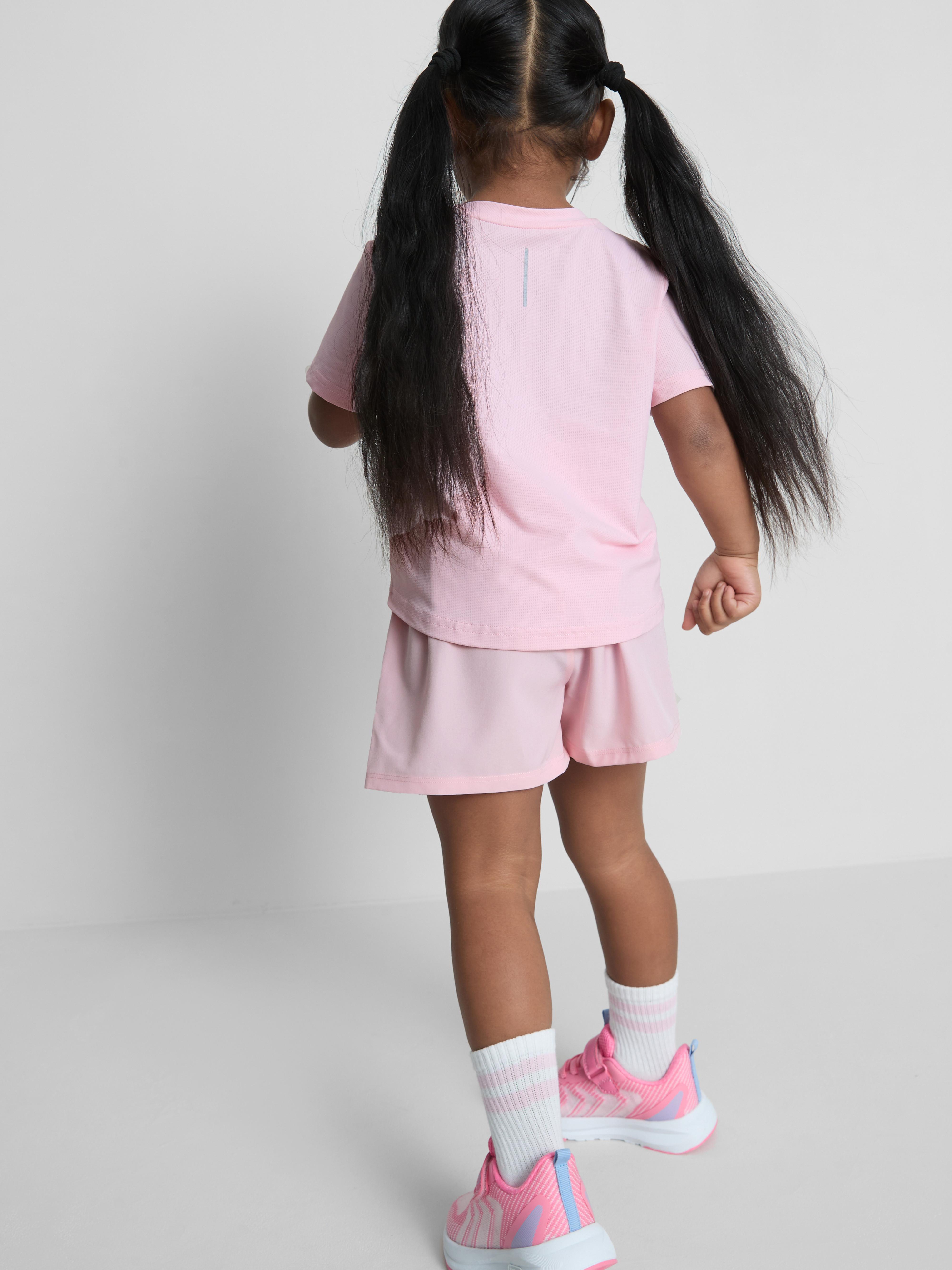 Girls Light Pink 3-7yrs | Sports Set