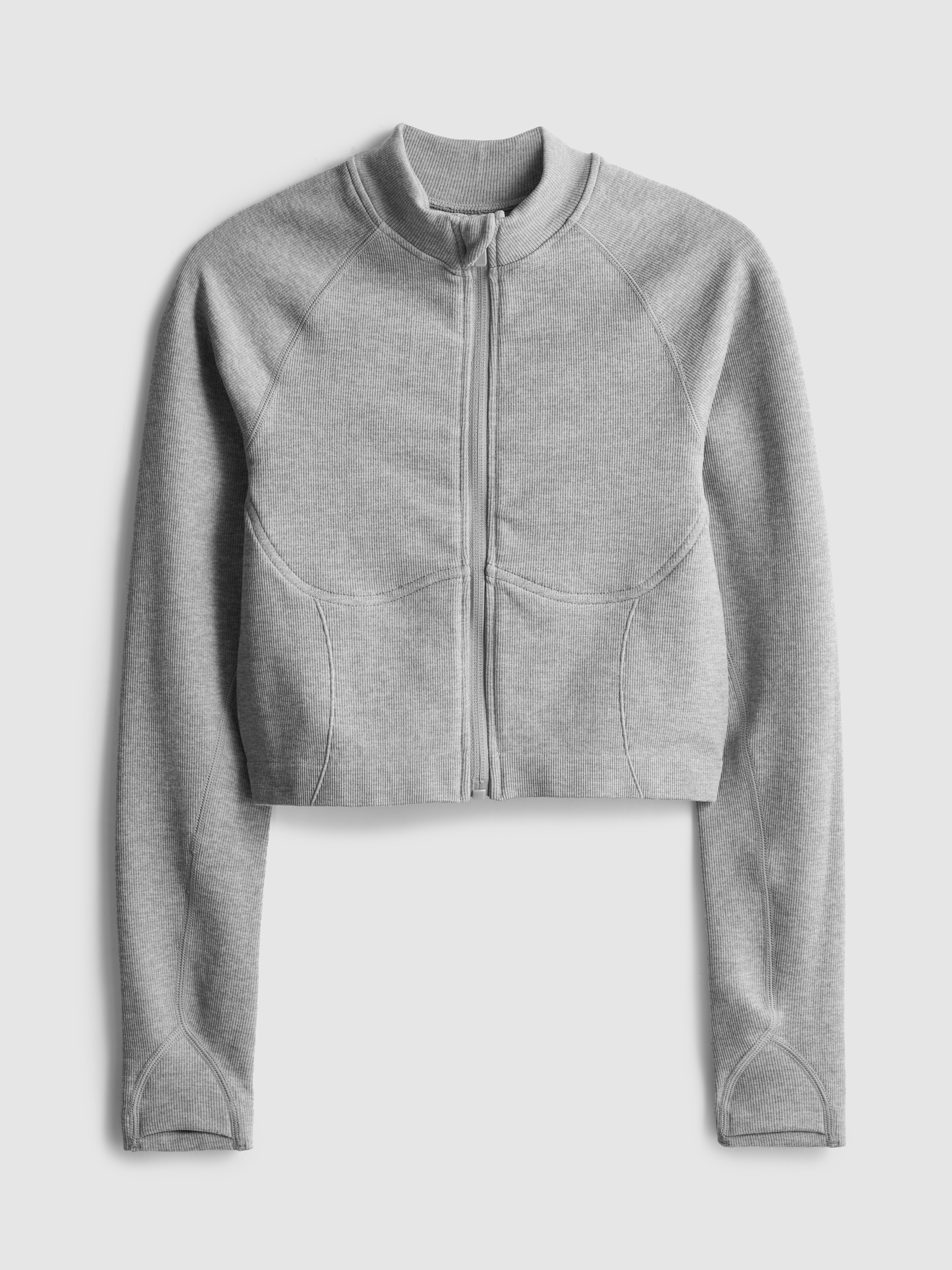 Seamless Cropped Active Contour Jacket