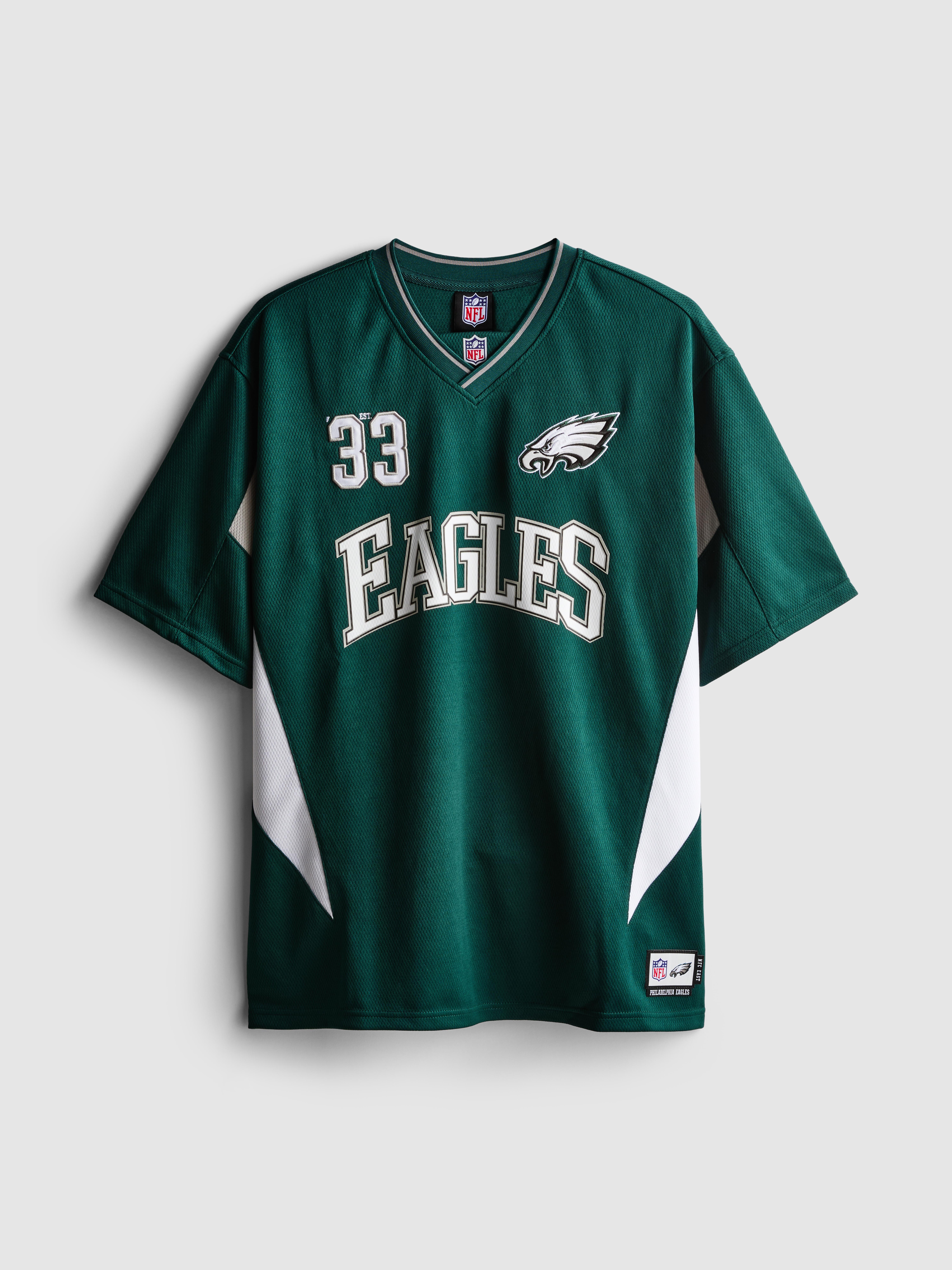 T-shirt à col en V NFL Philadelphia Eagles