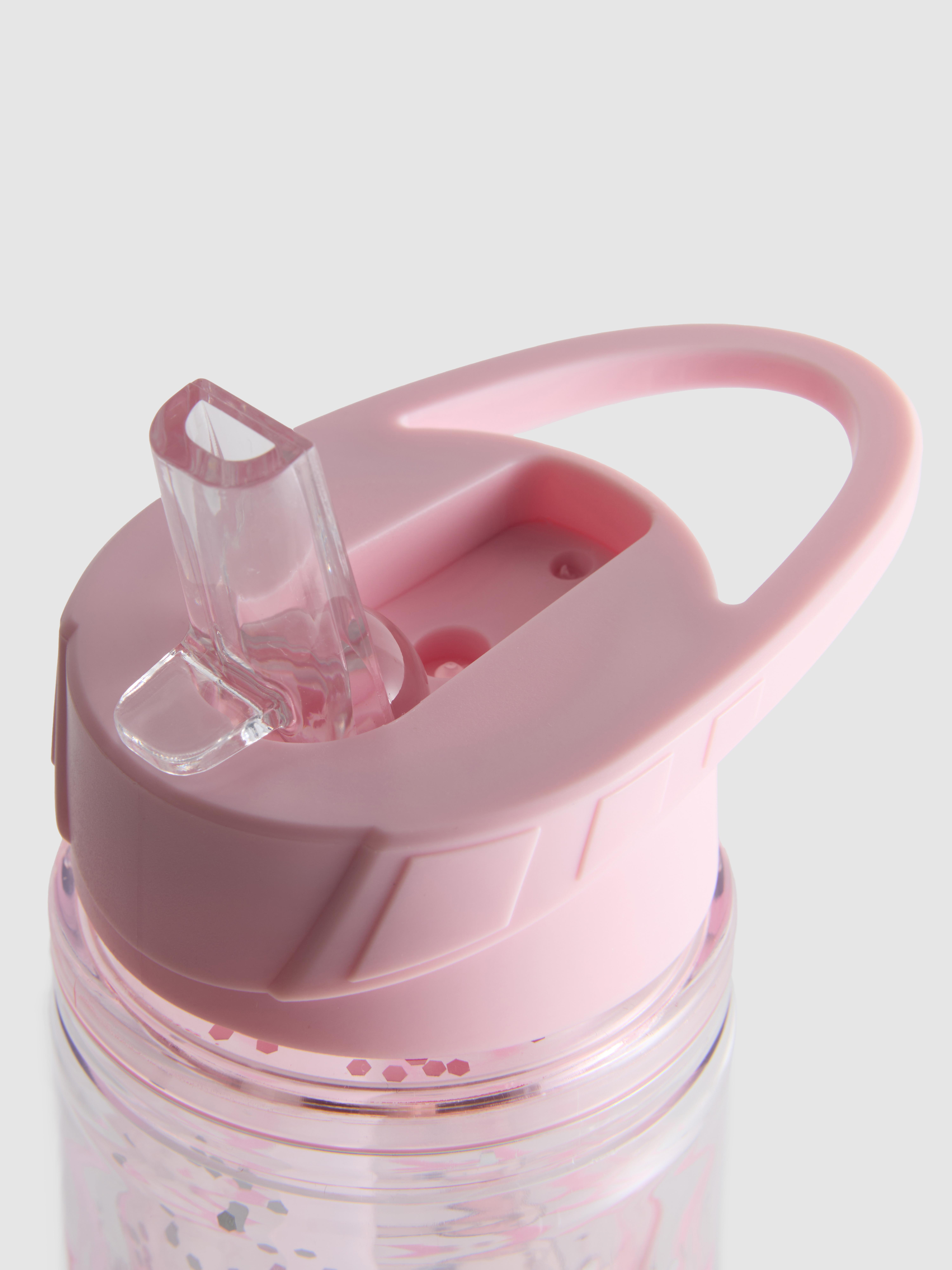 White Disney’s The Aristocats Marie Glitter Water Bottle