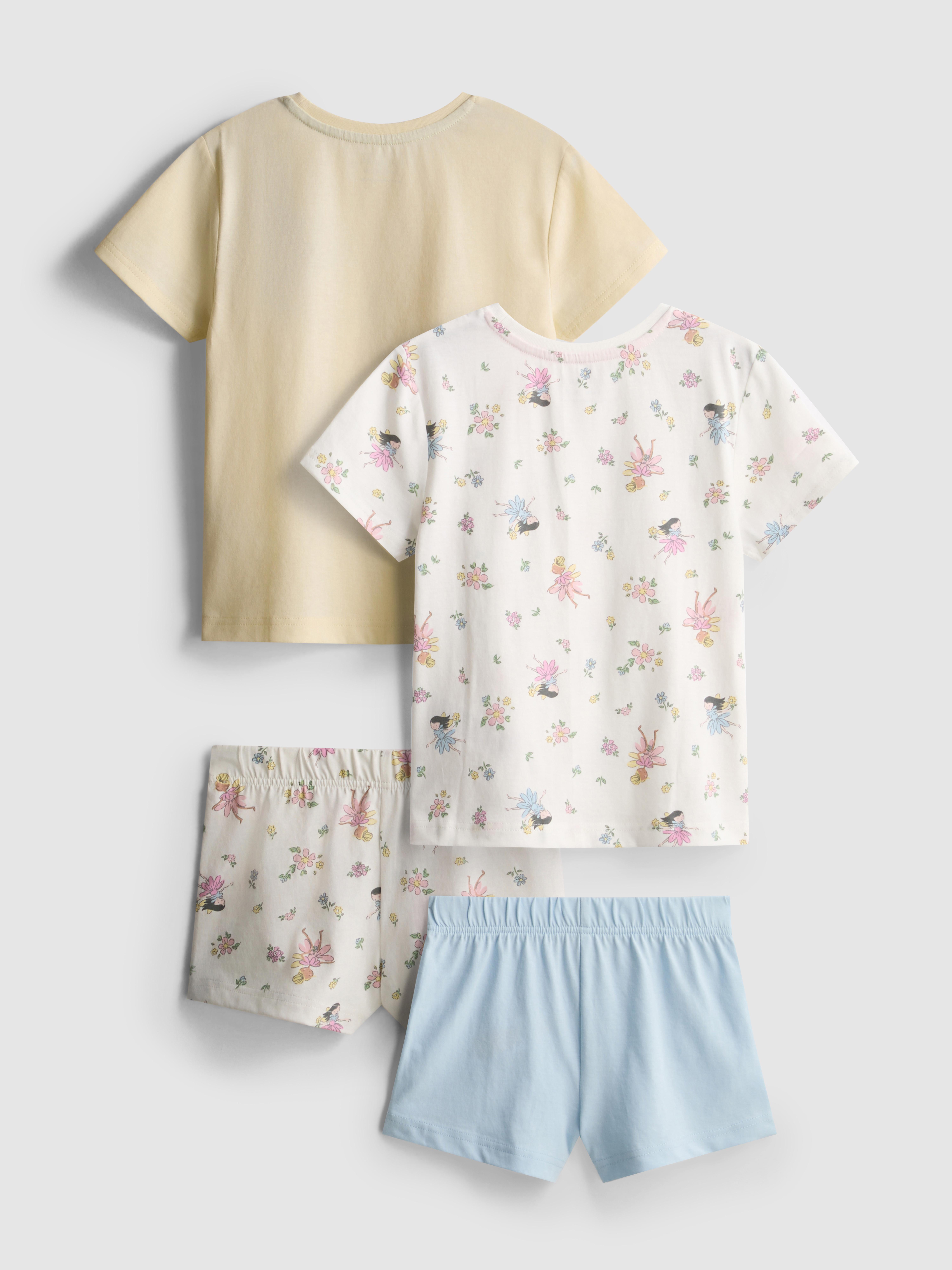 7-15yrs | 2pk Fairy Graphic Short Pyjamas