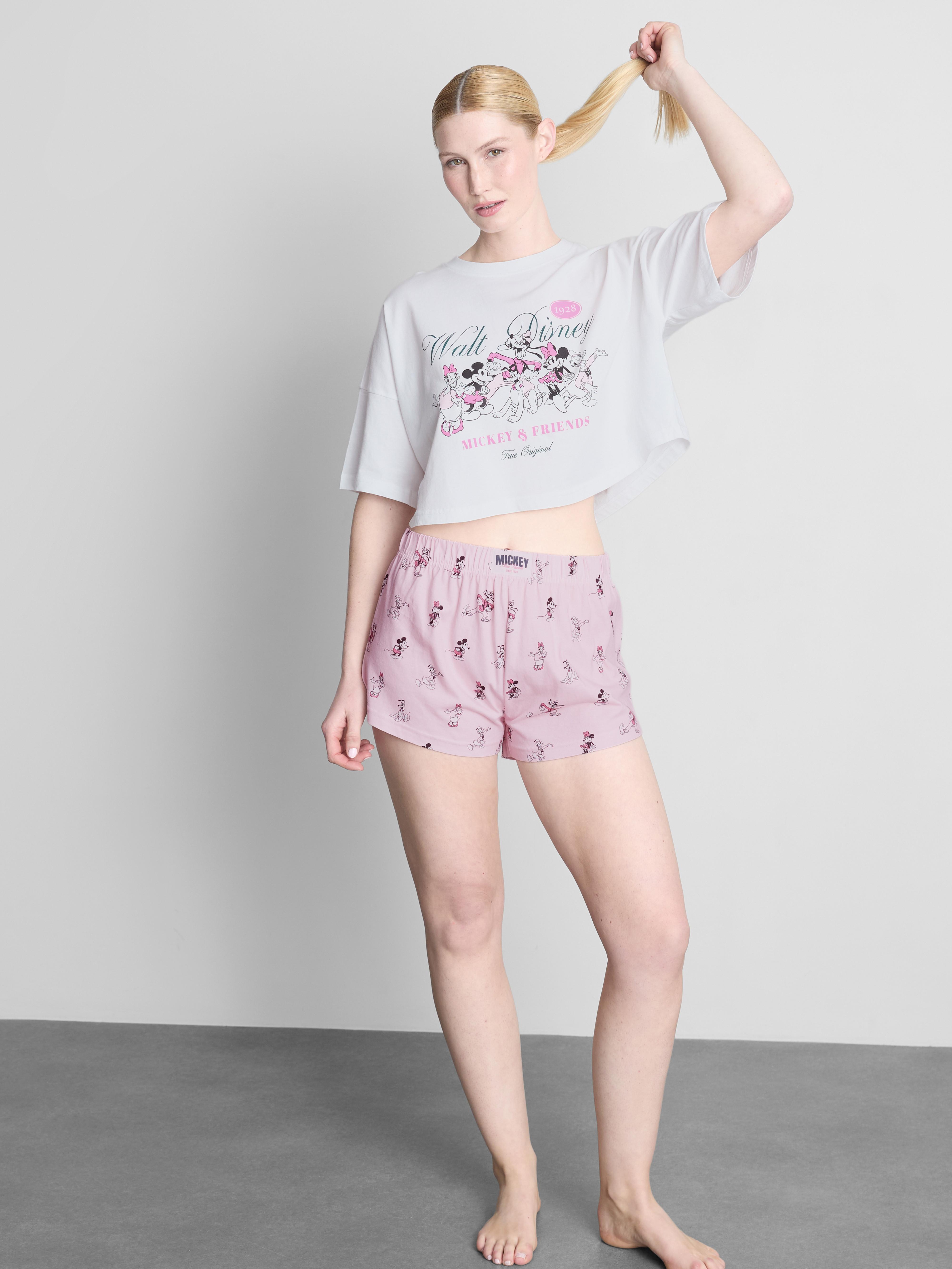 Disney’s Mickey and Friends Cotton Shorty Pajamas