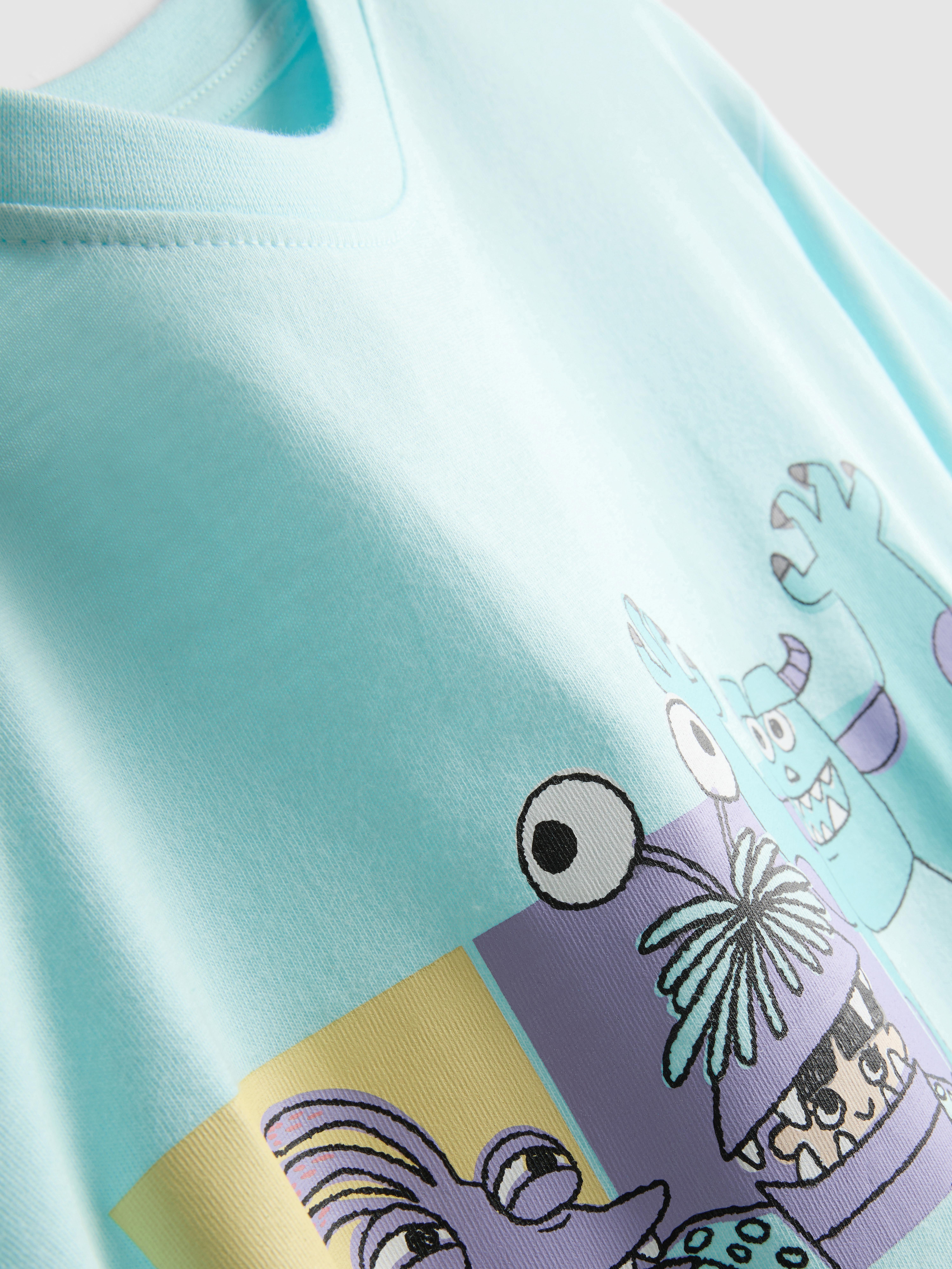 Disney Pixar’s Monster Inc Graphic Shorty Pajamas