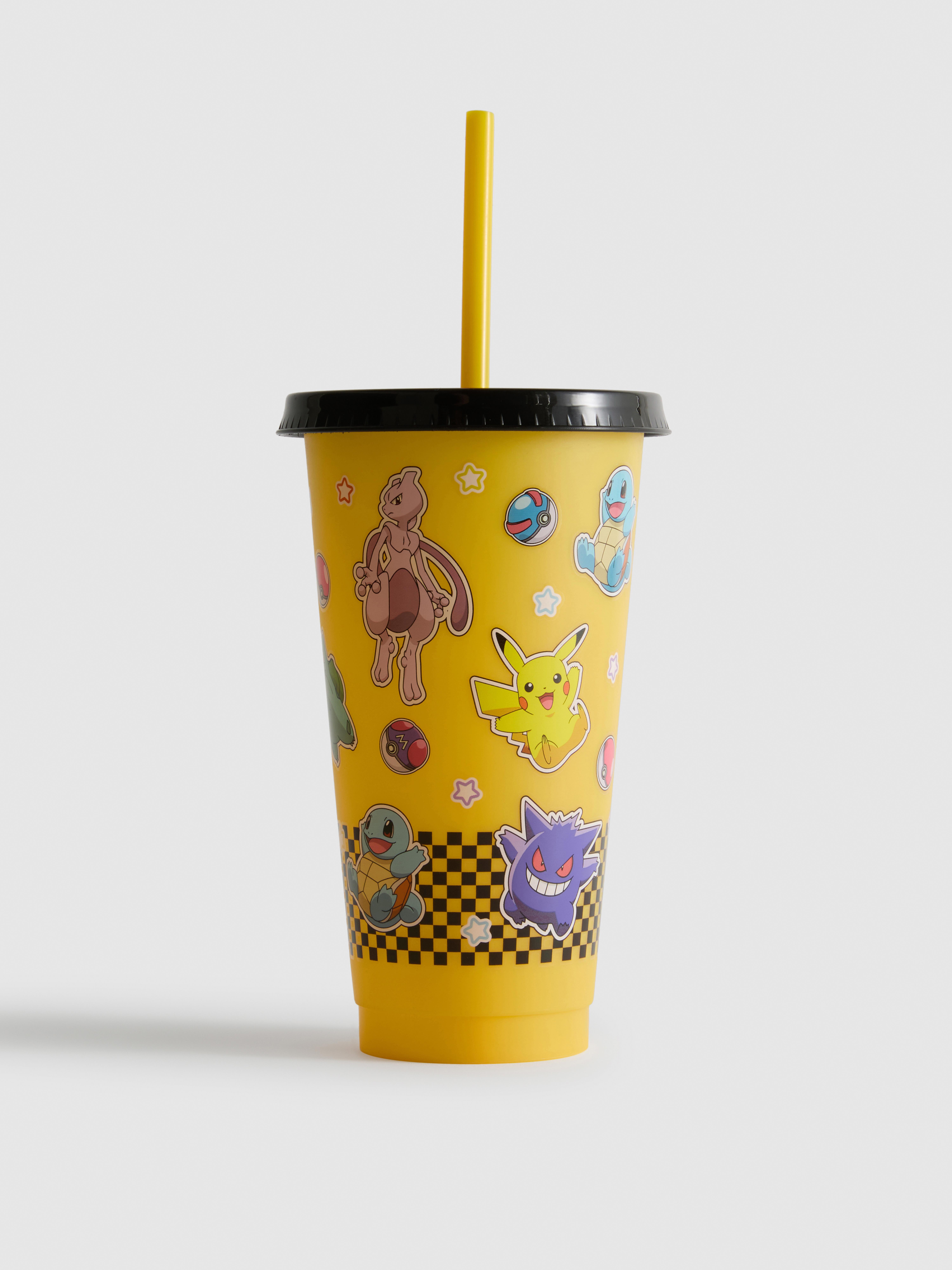 Kubek ze słomką z motywem Pokémonów