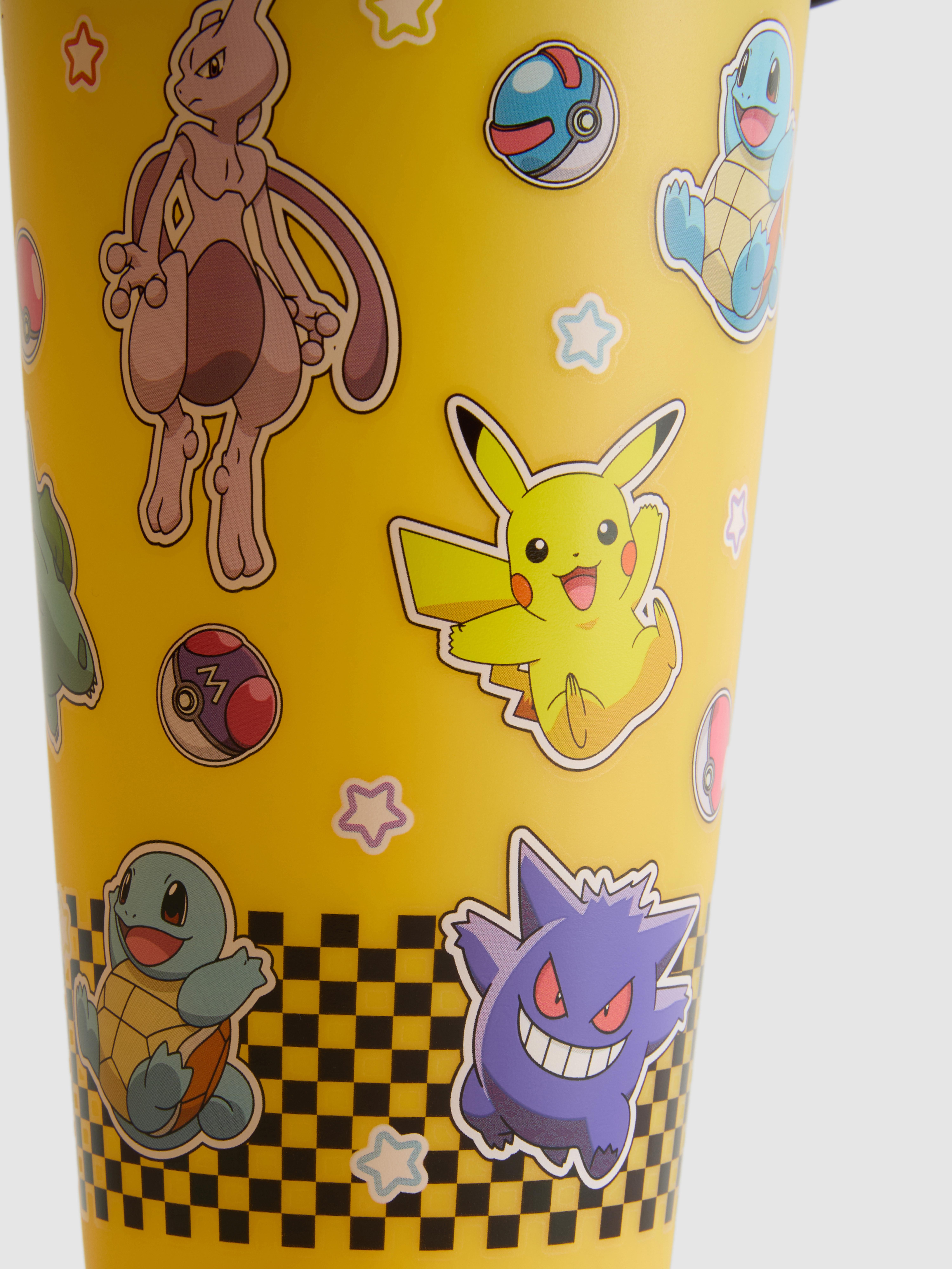 Kubek ze słomką z motywem Pokémonów