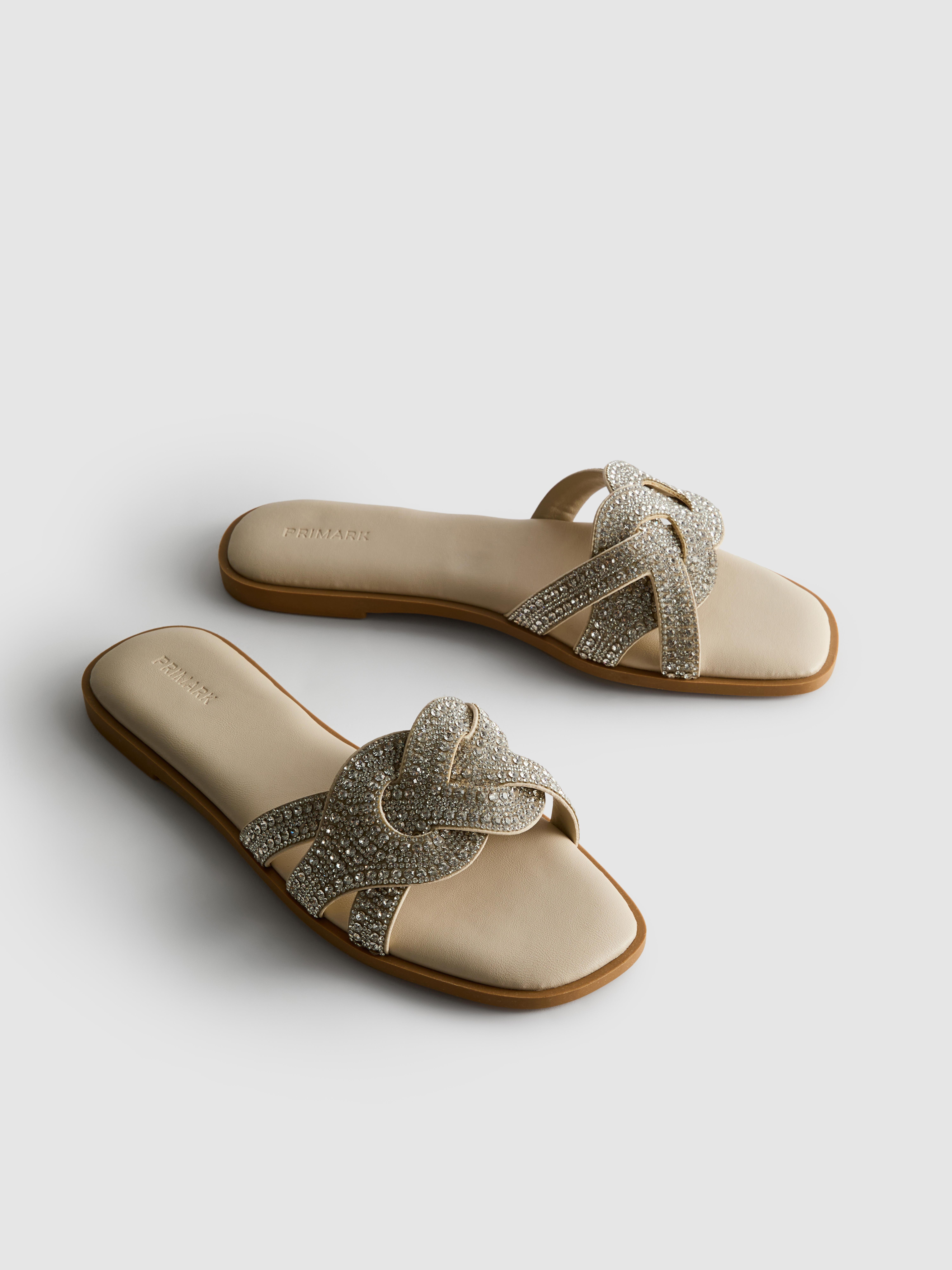 Mules à strass