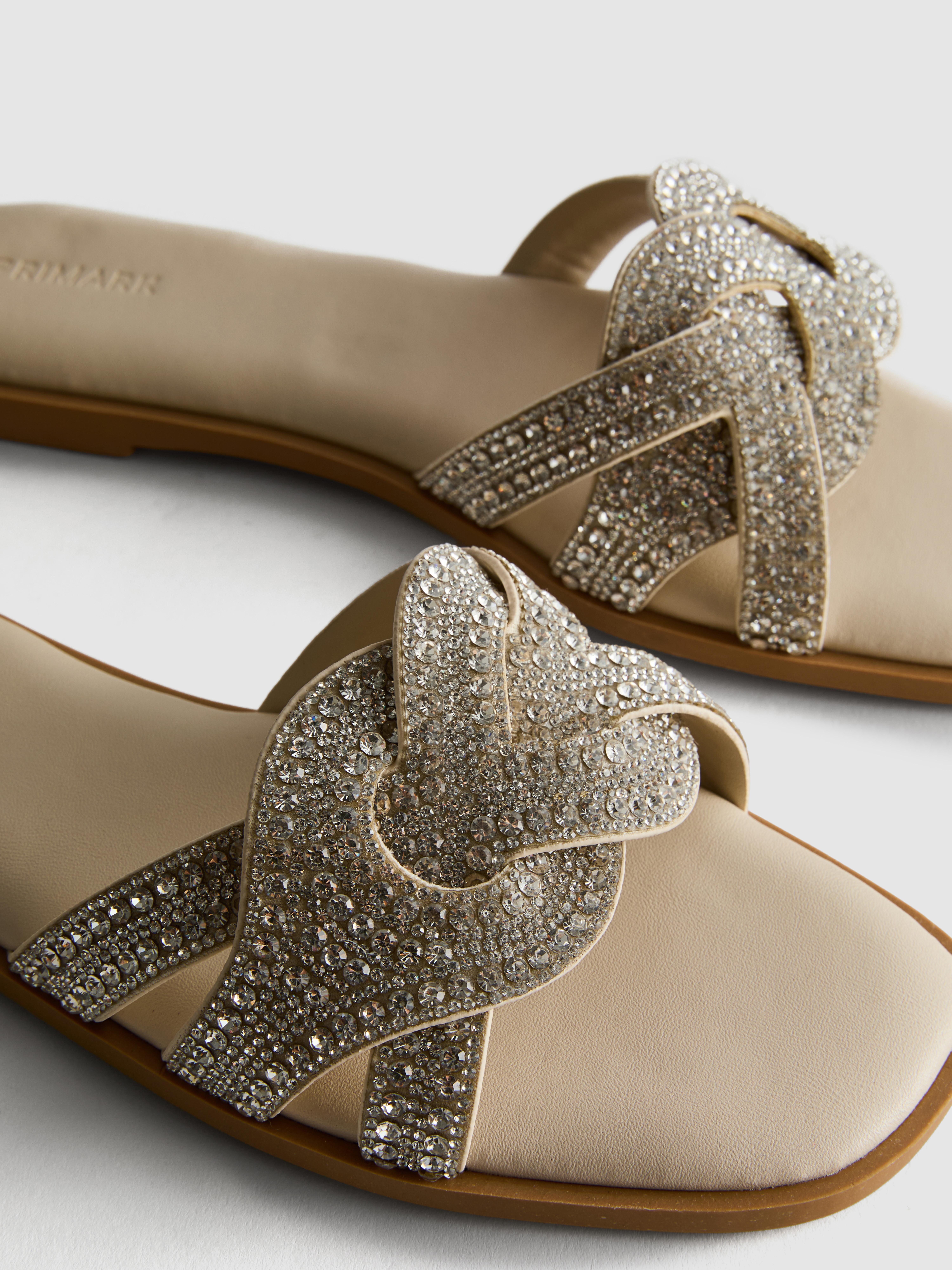 Mules à strass