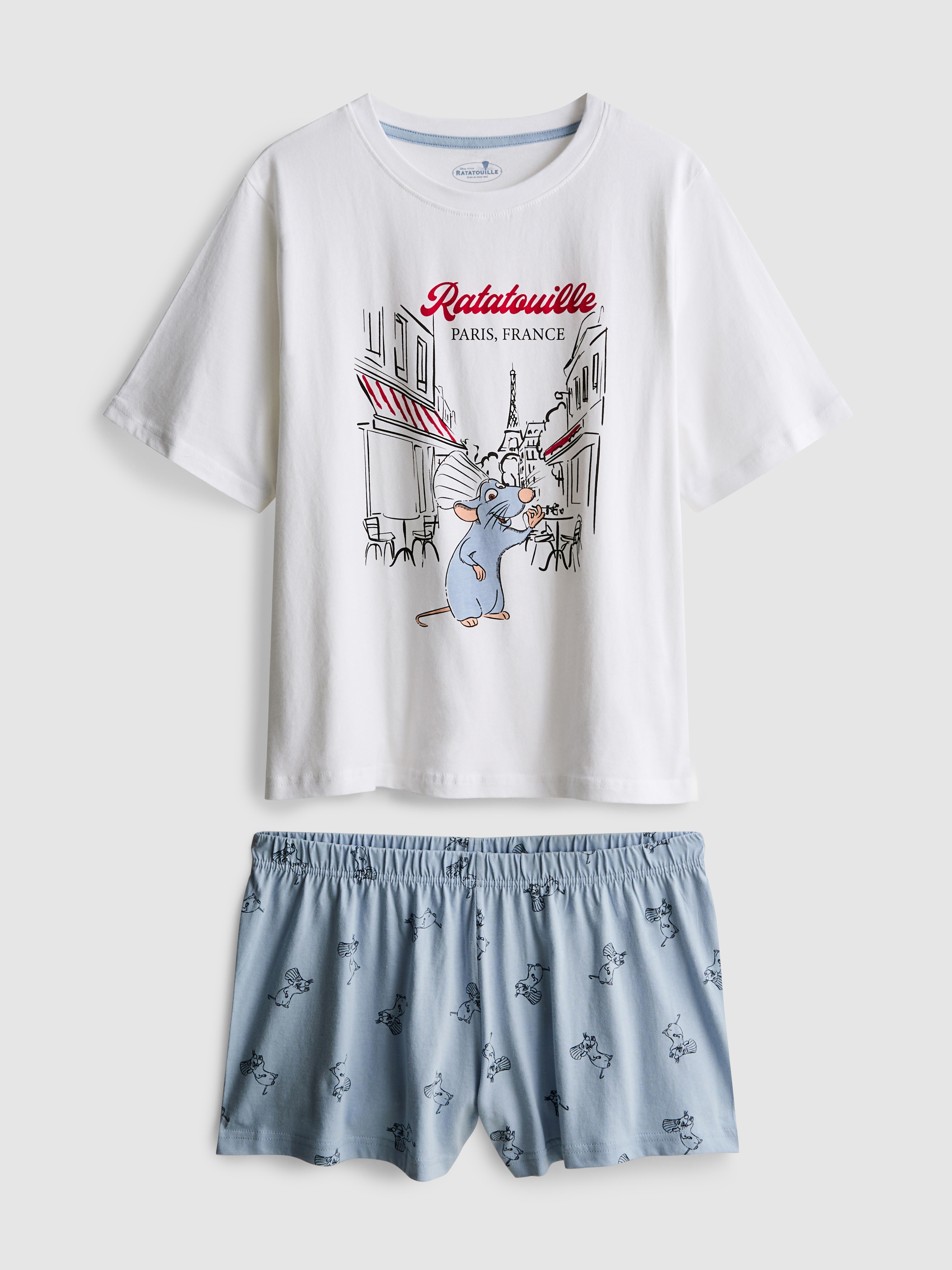 Disney Pixar's Ratatouille Cotton Graphic Shorty Pajamas