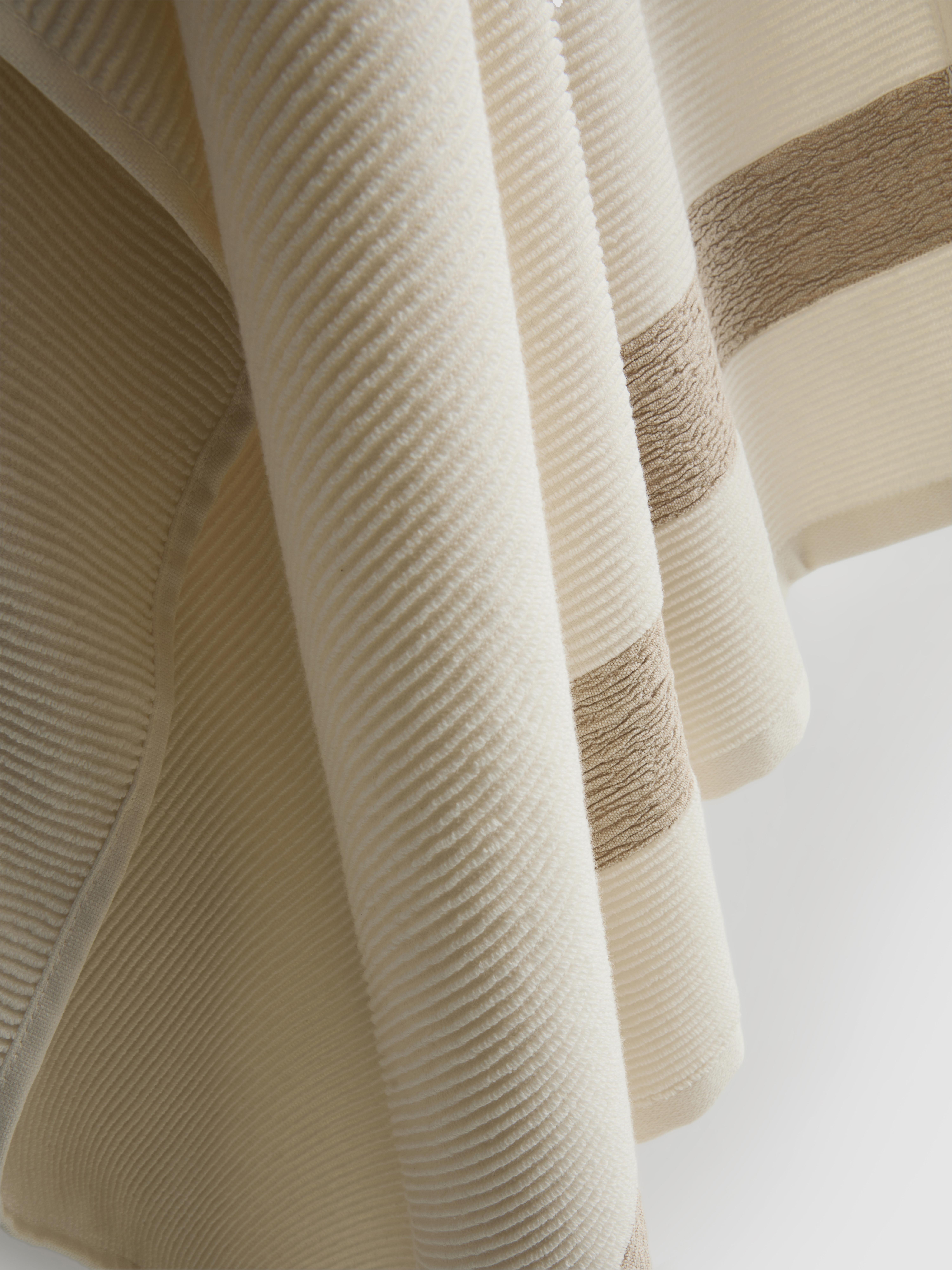 Ribbed Extra Large Bath Towel