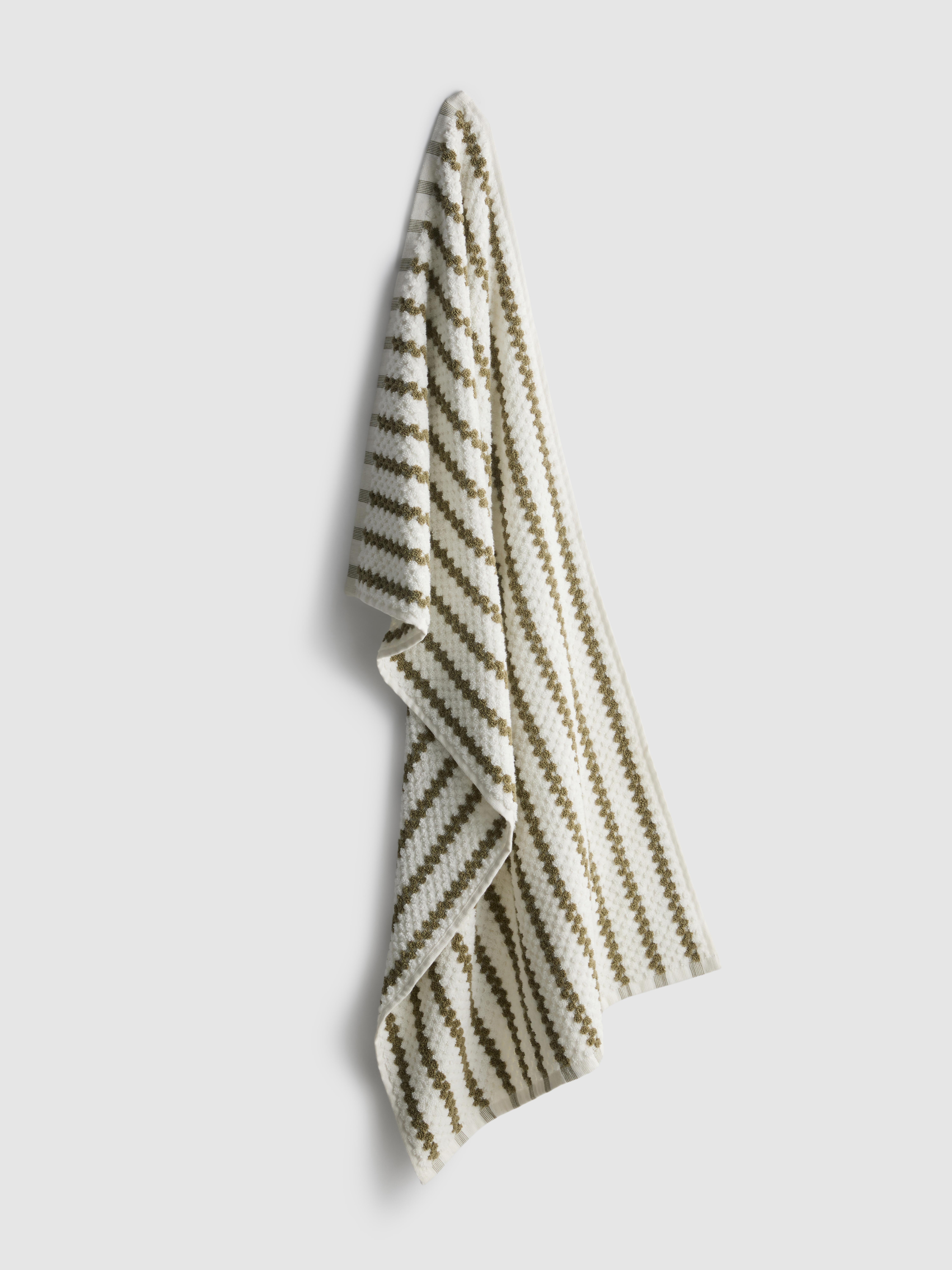Handtuch mit Streifen