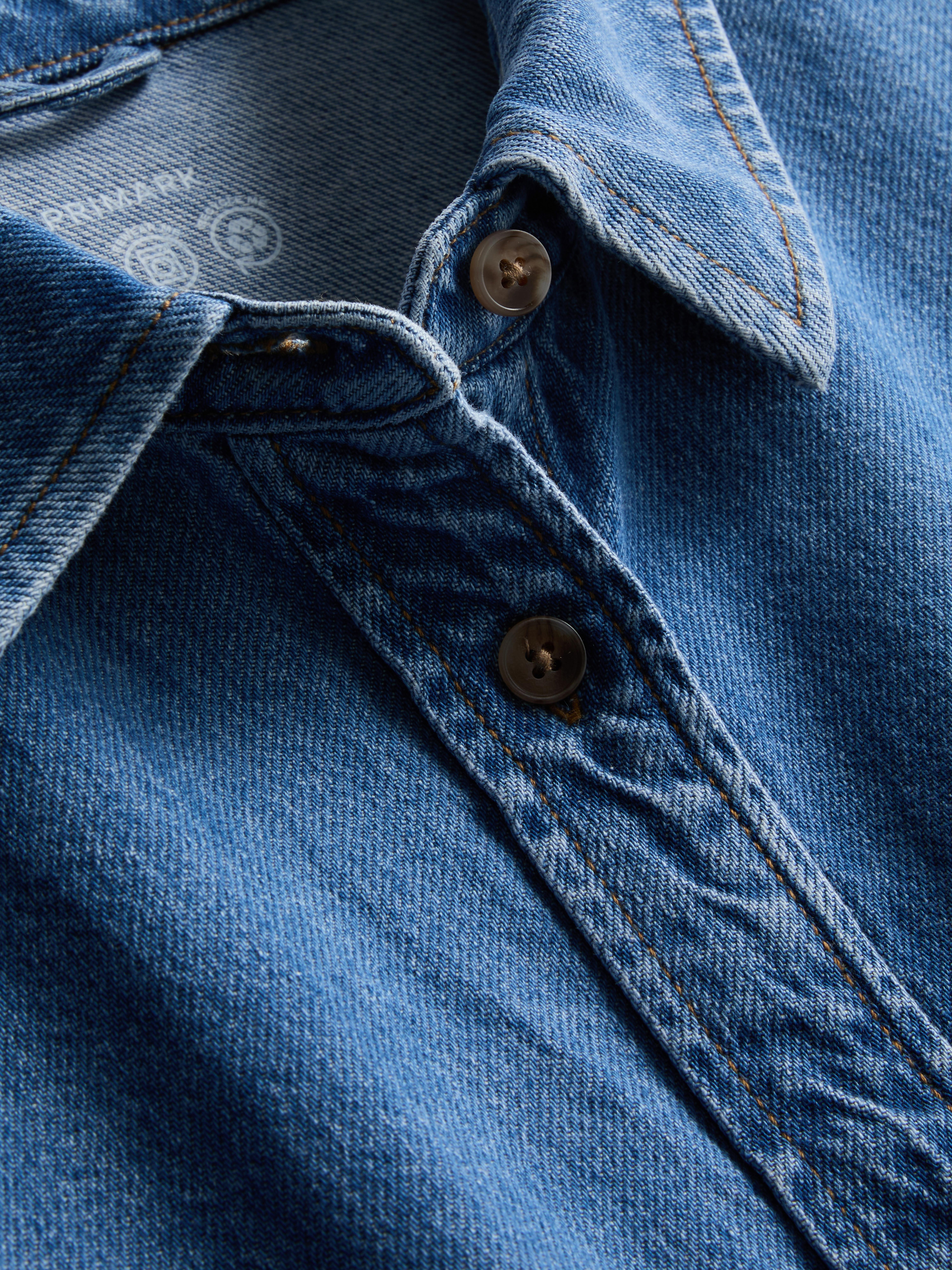 Camisa ganga algodão corte folgado