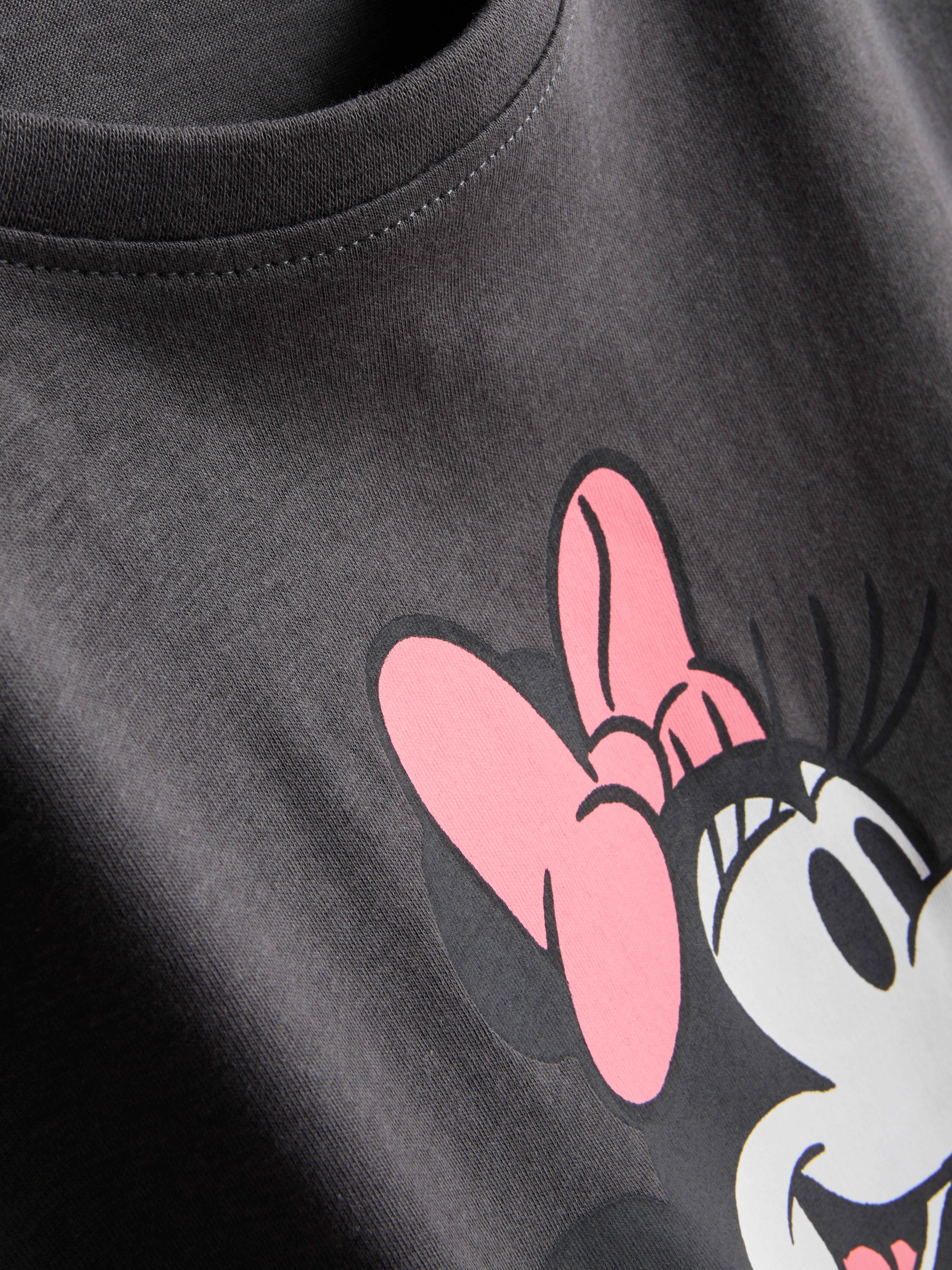 Nachthemd aus Baumwolle mit „Disney Minnie Maus“ Grafik