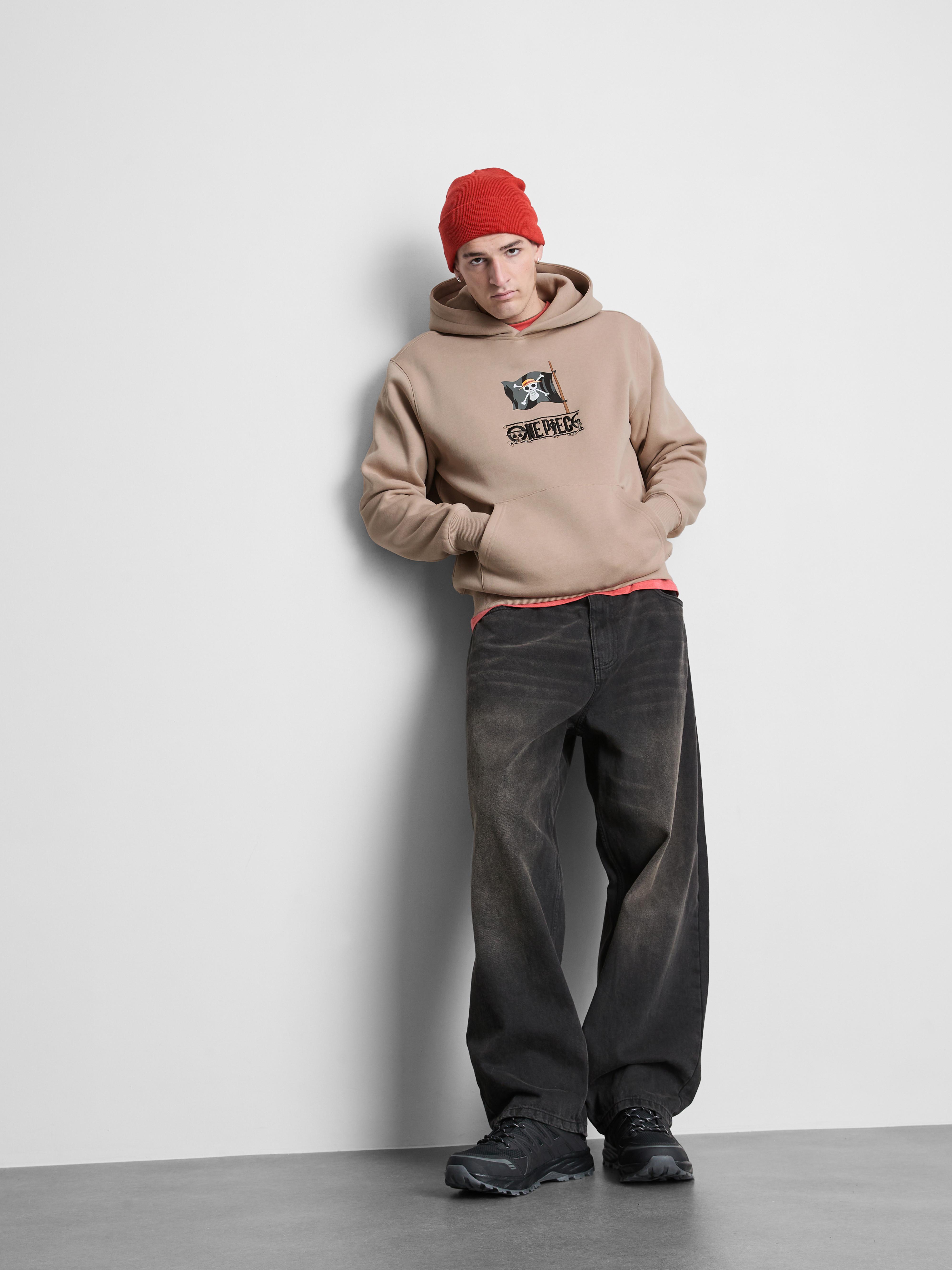 Men's Ivory One Piece Going Merry Hoodie | Primark