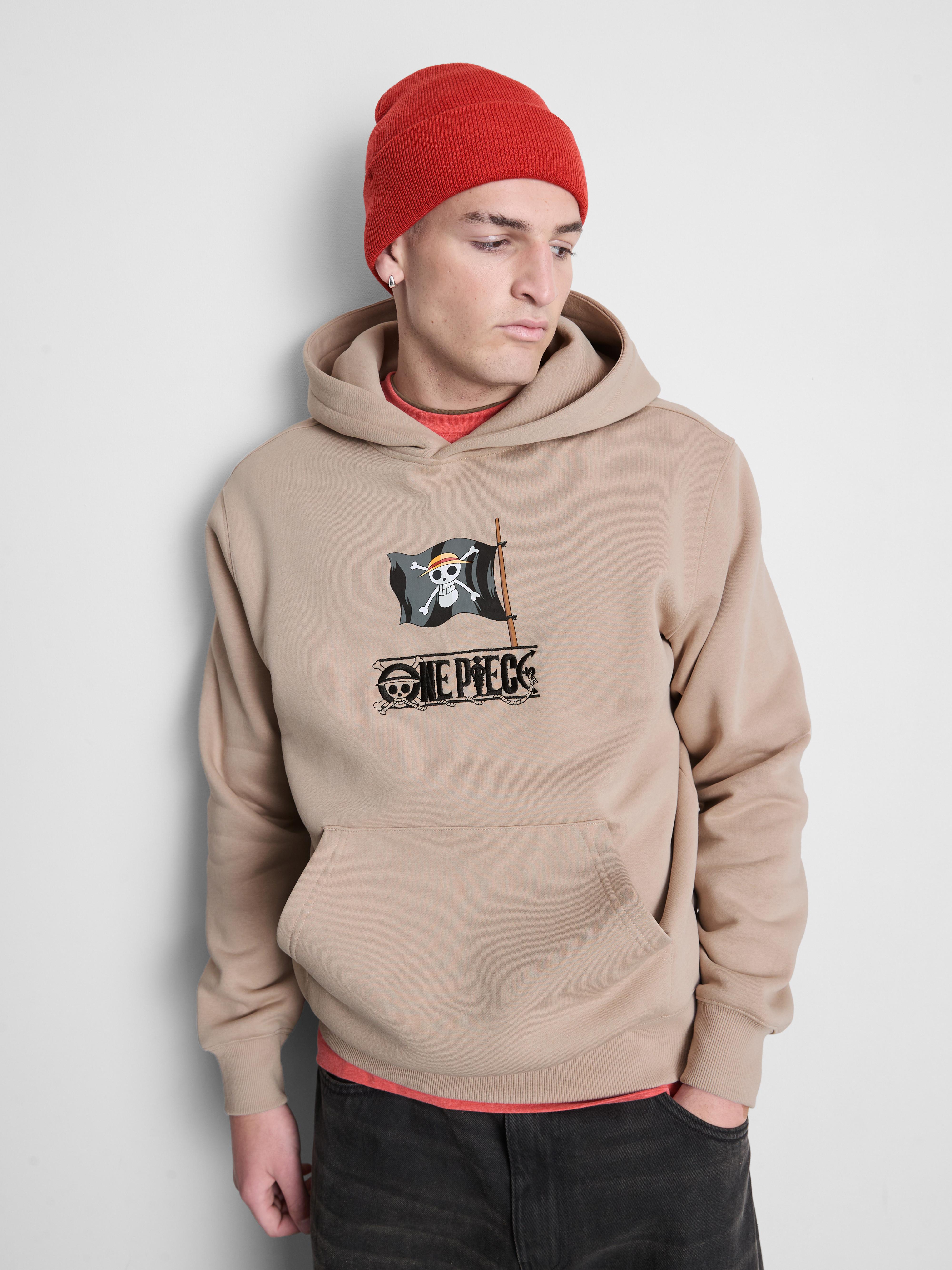 Men's Ivory One Piece Going Merry Hoodie | Primark