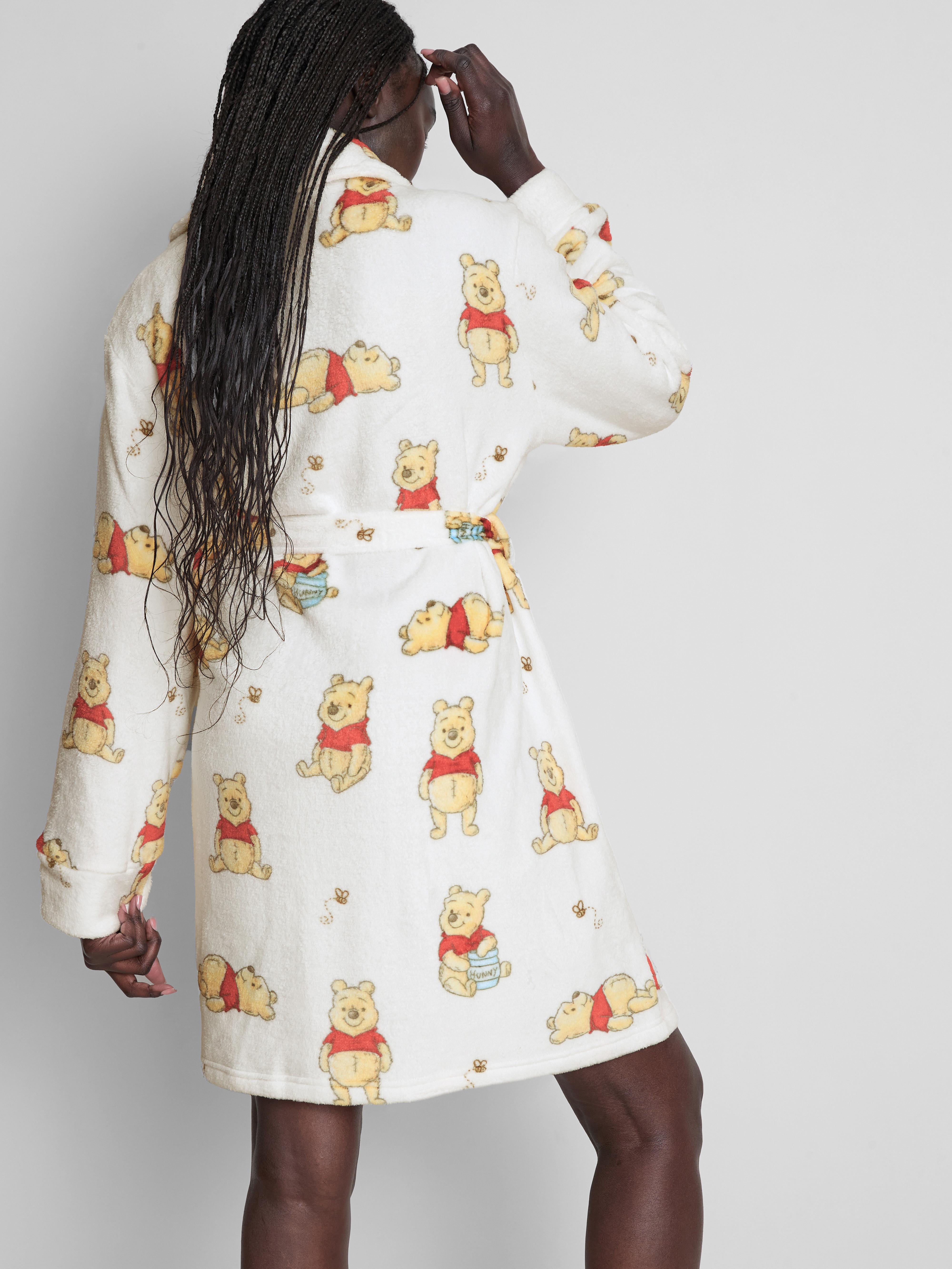 chinese dress ladies Disney Winnie the Pooh Hooded Womens Dressing Gown Bathrobe for Ladies  Dressing Gown Bathrobe : Amazon.co.uk: Fashion