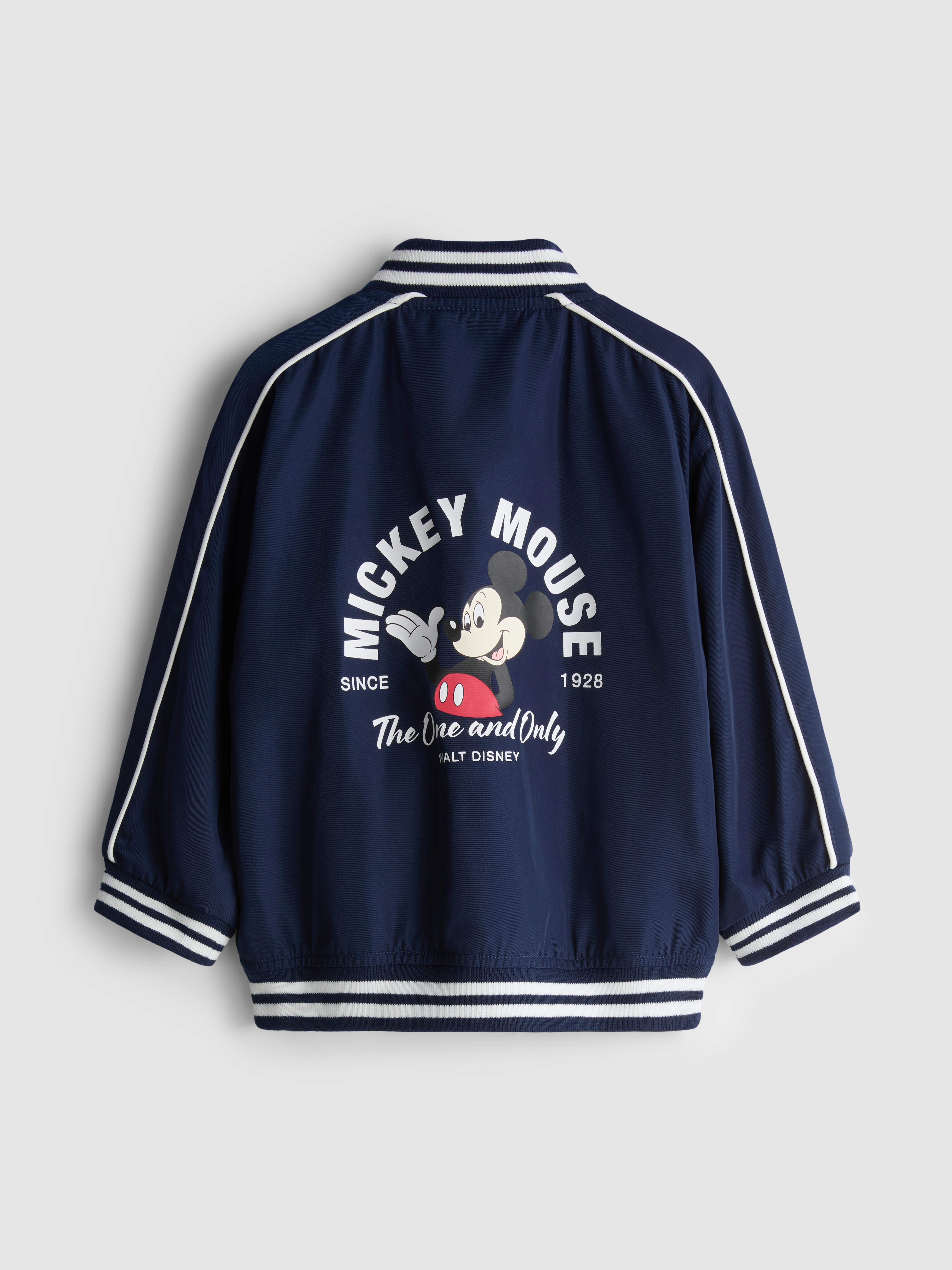 0-36mths | Disney’s Mickey Mouse Snap Button Varsity Jacket