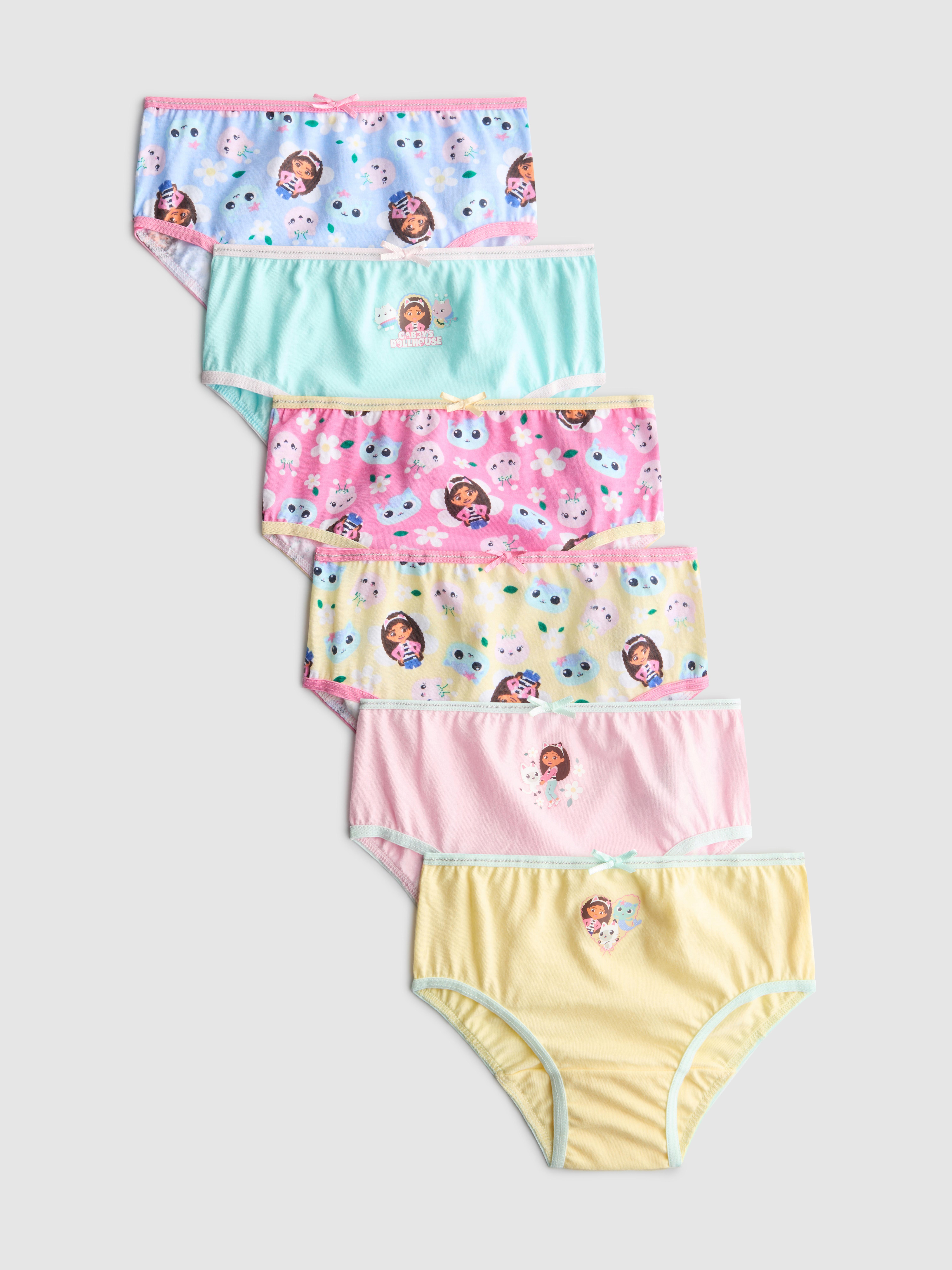 1.5-10yrs | 6pk Gabby’s Dollhouse Briefs