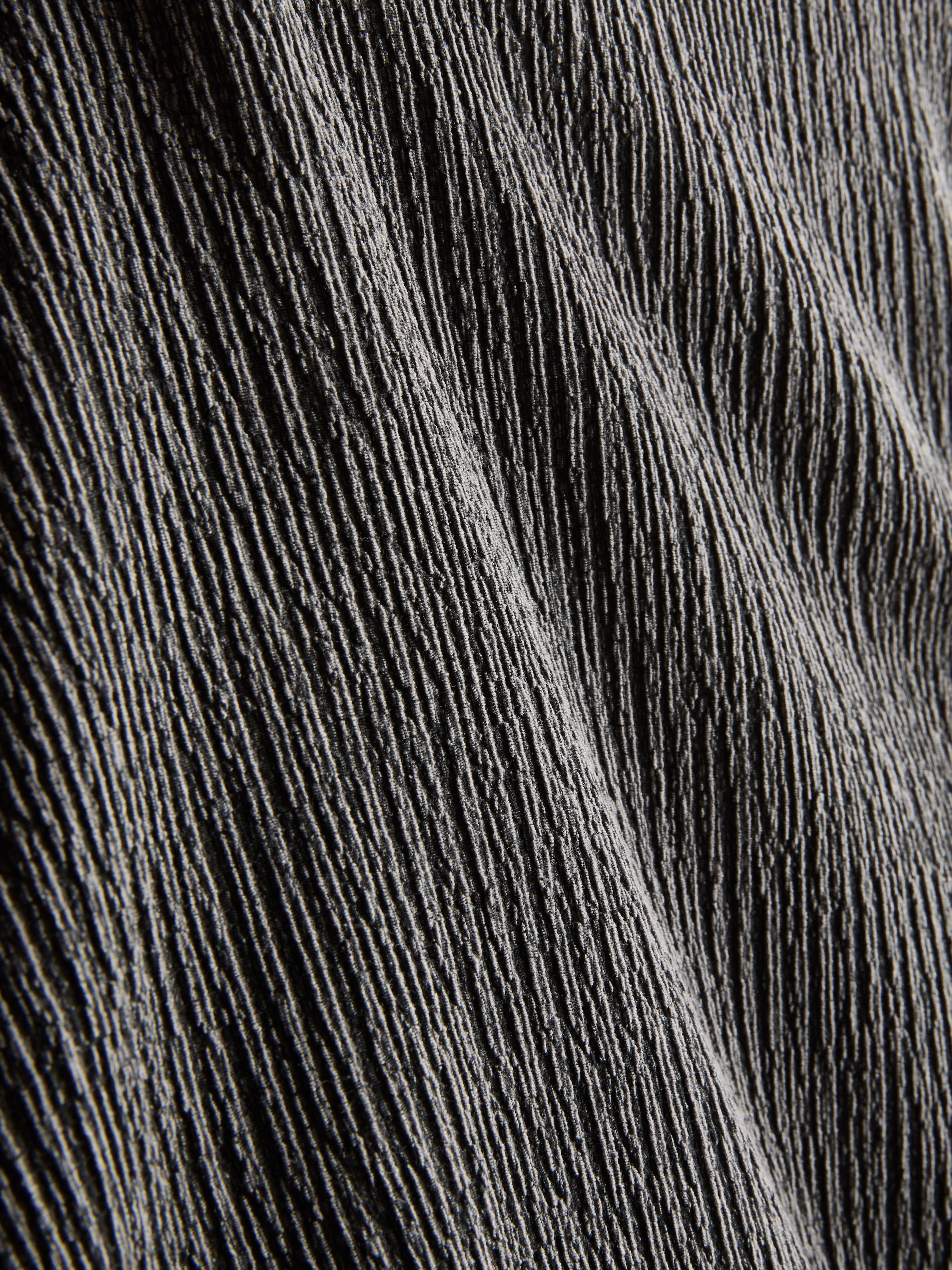 Girls Charcoal 7-15yrs | Crinkle Ruched Blouse