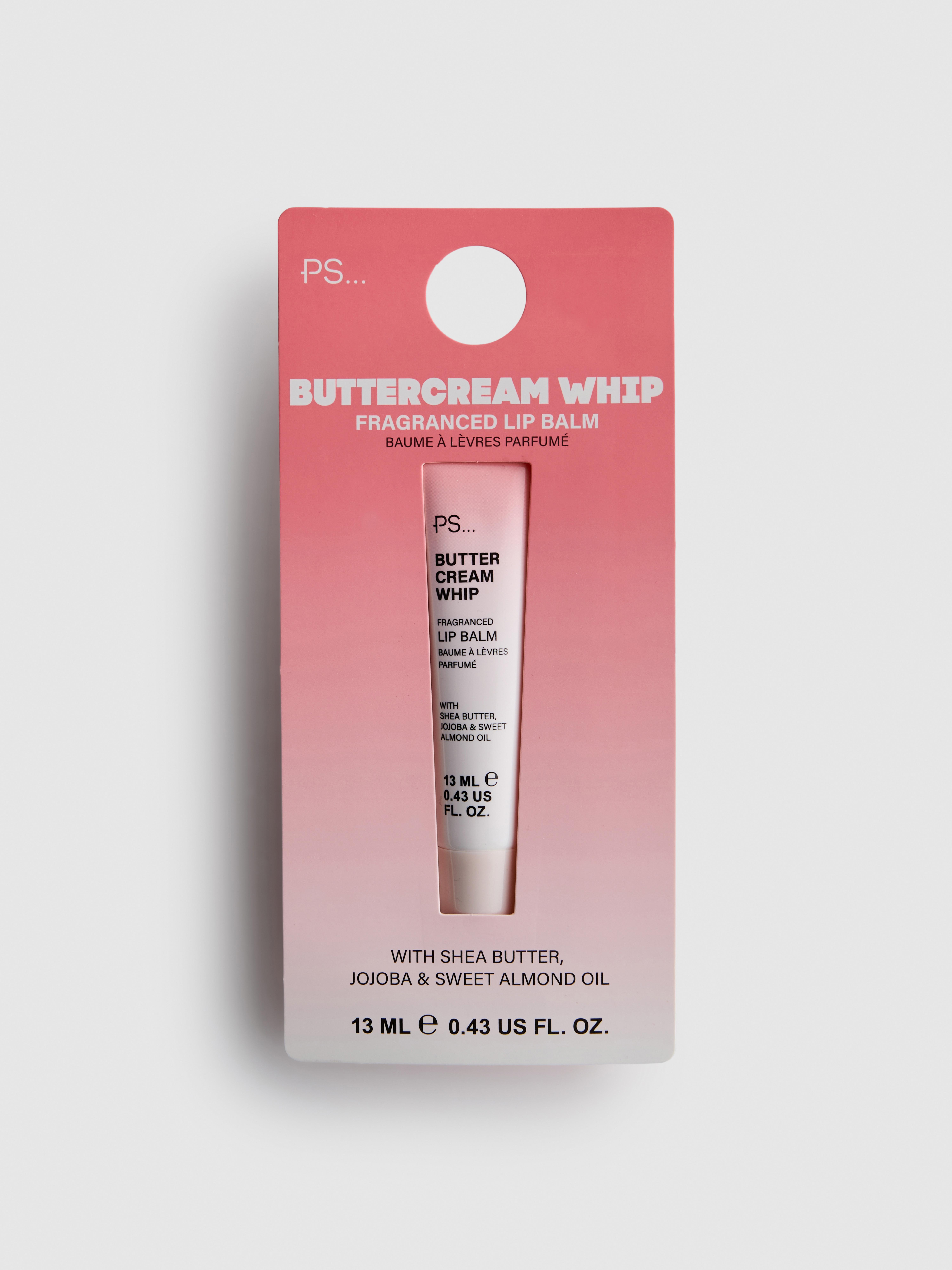 Baume à lèvres crème parfum crème au beurre PS...