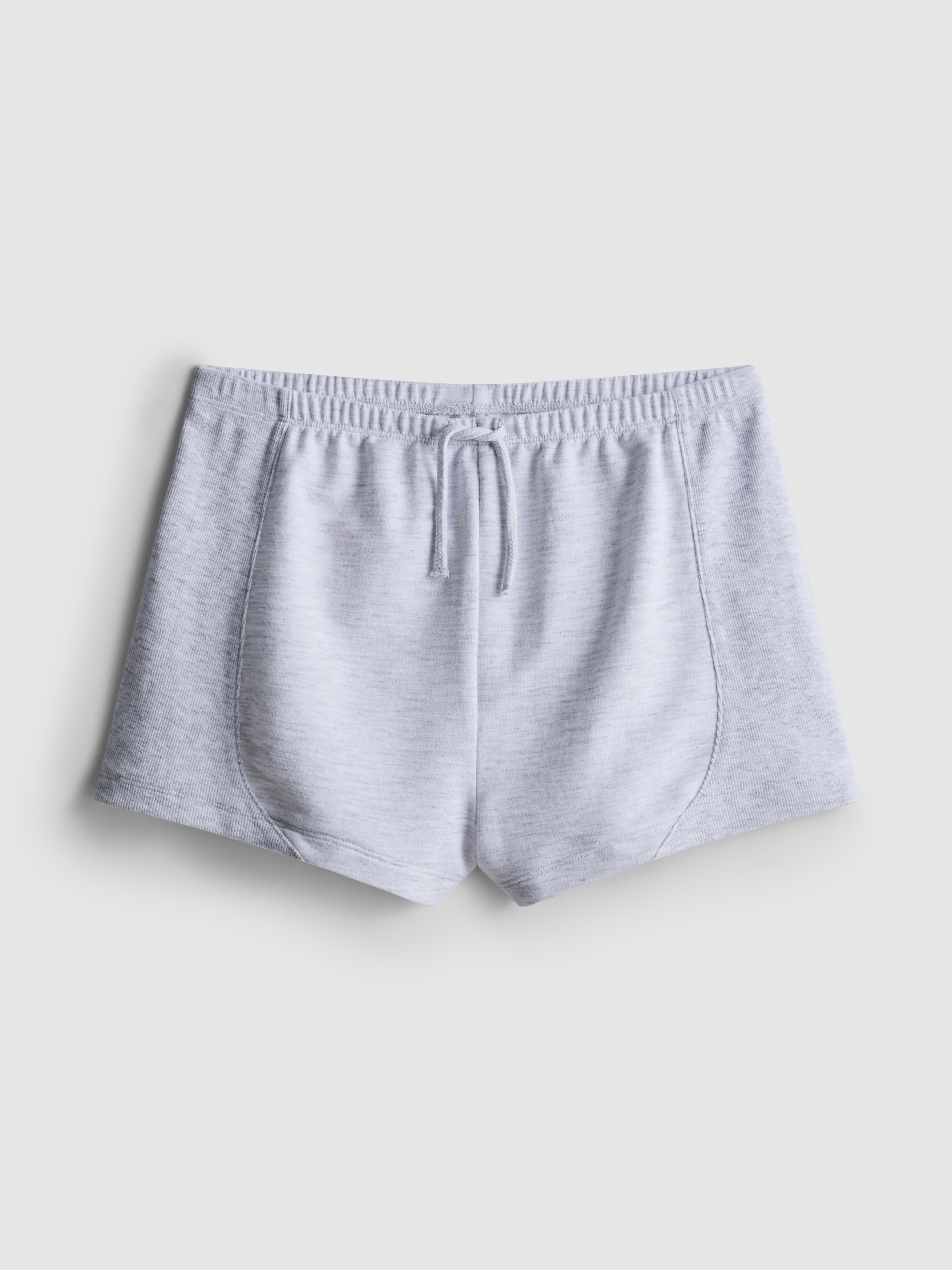 7-15yrs | Panelled Running Shorts Grey Marl