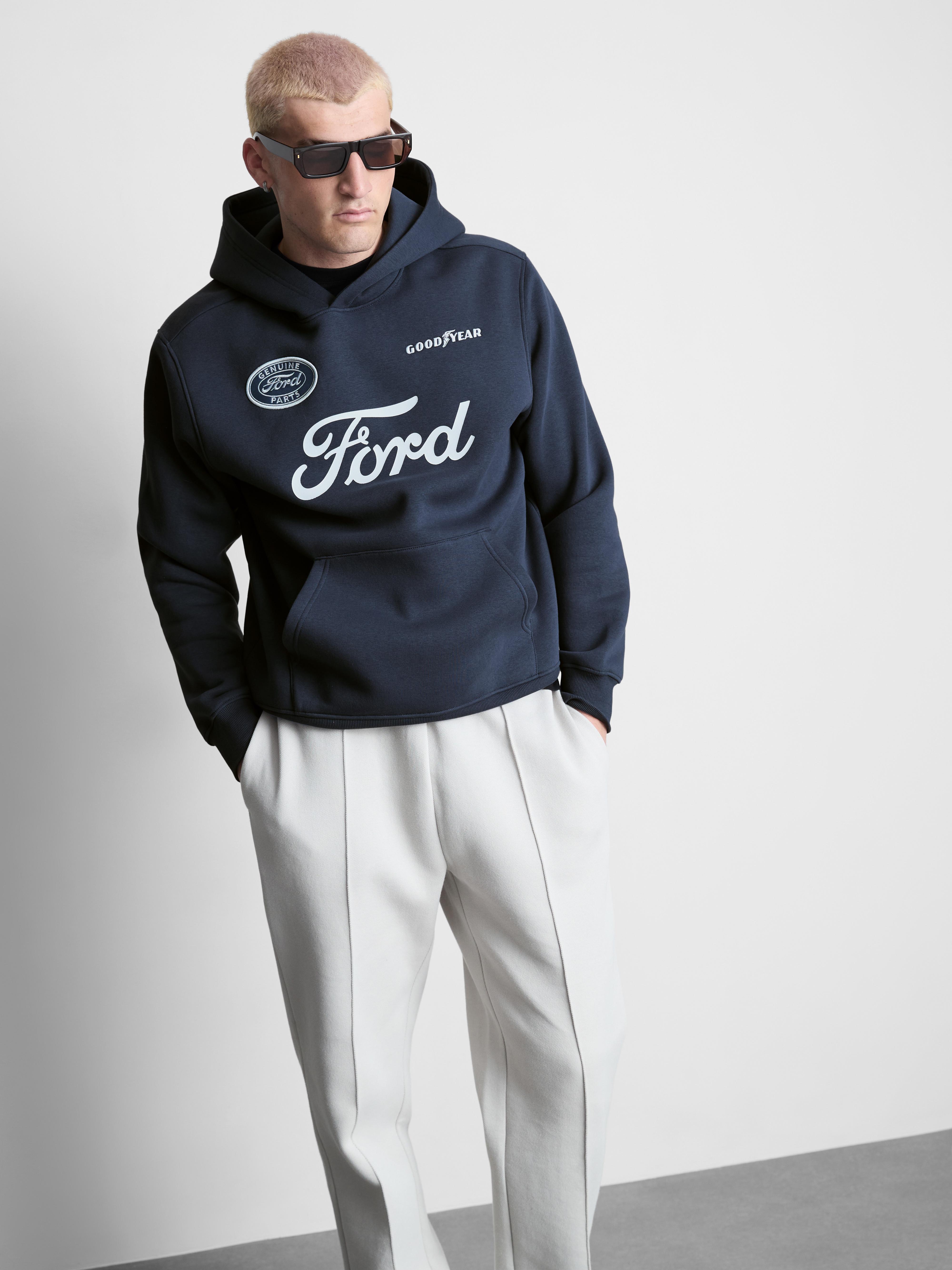 Ford X Goodyear Logo Hoodie