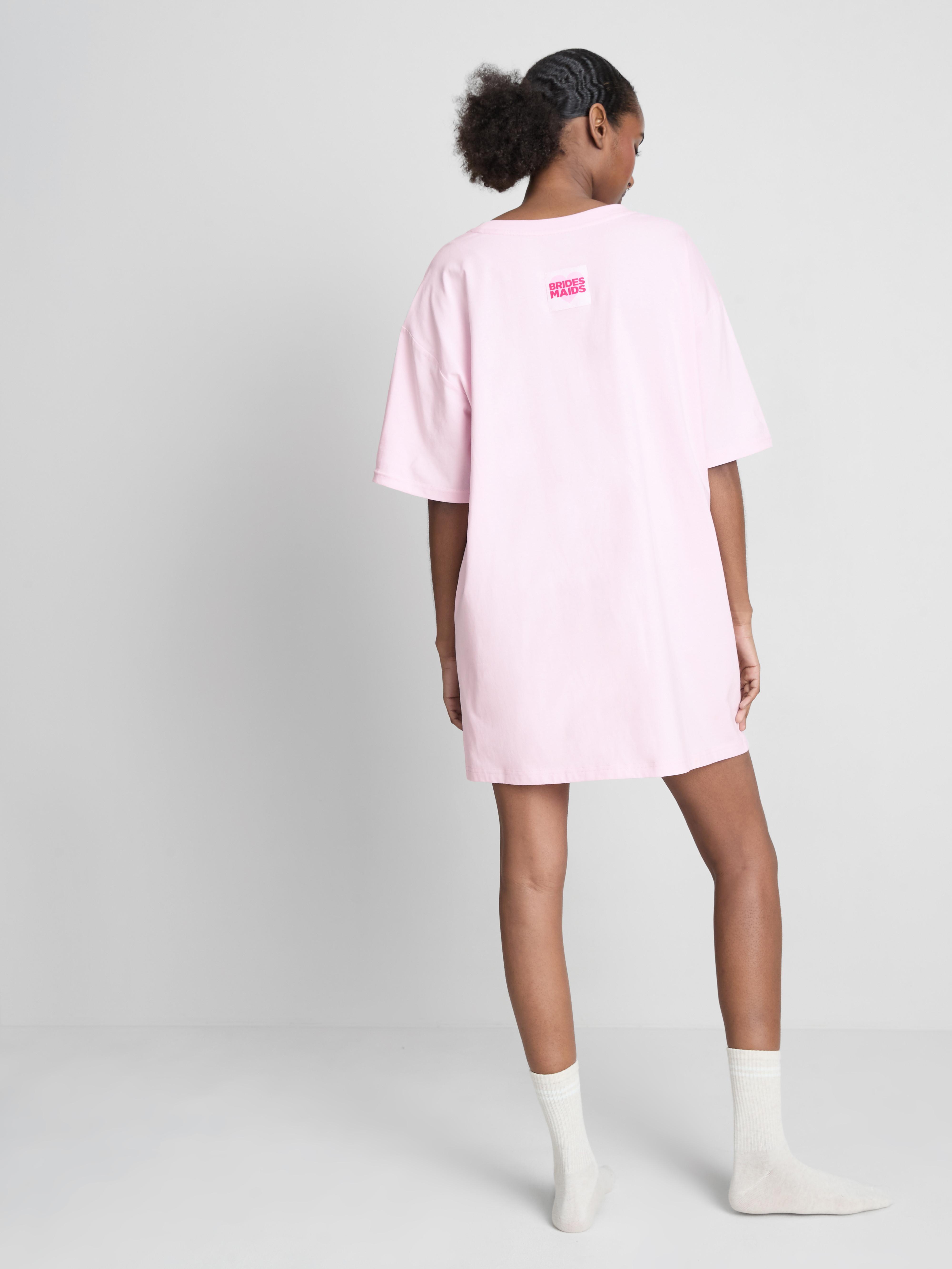 Bridesmaids Cotton Oversized Graphic Nightshirt