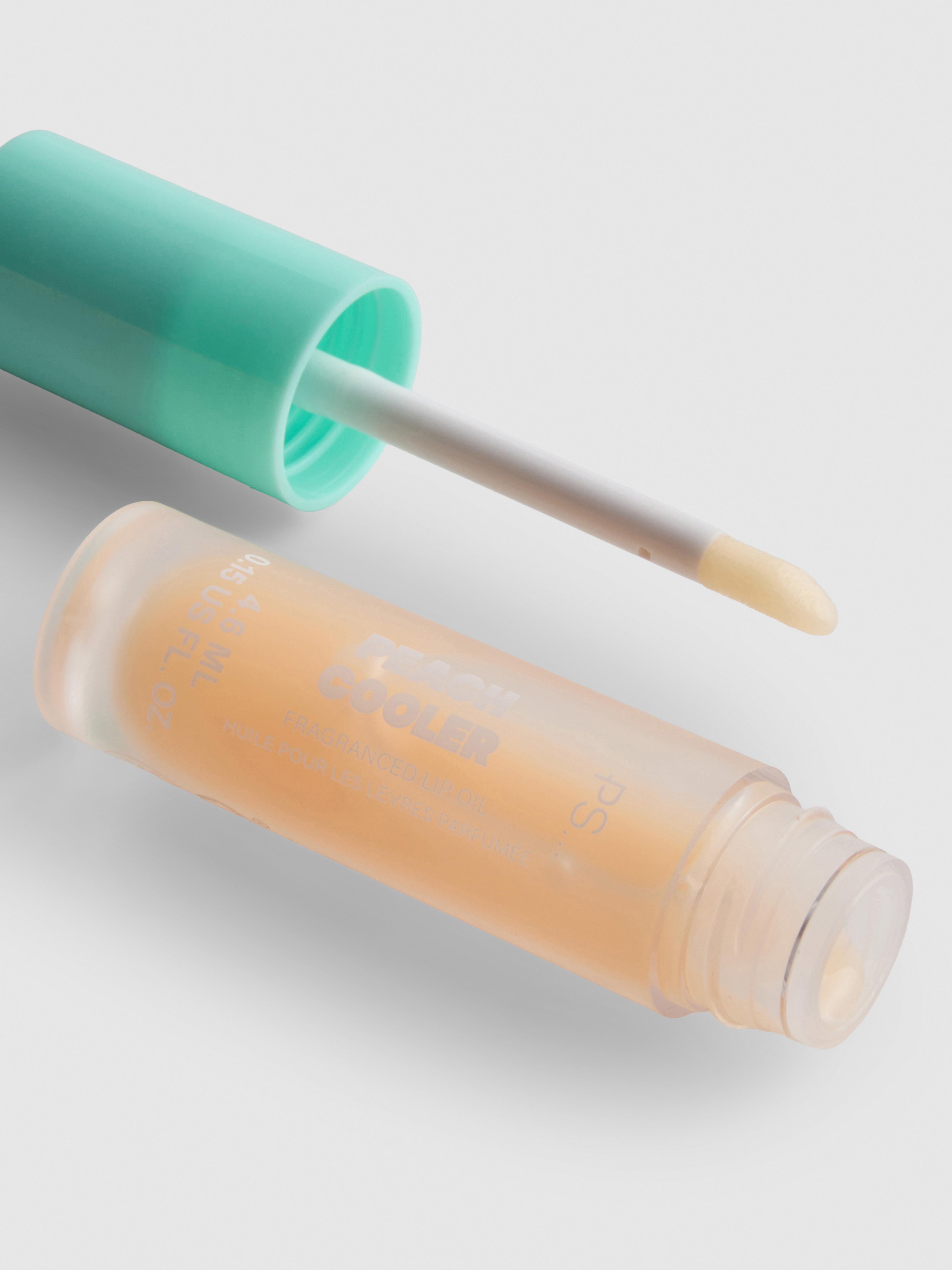 Aceite labial refrescante de melocotón de PS...