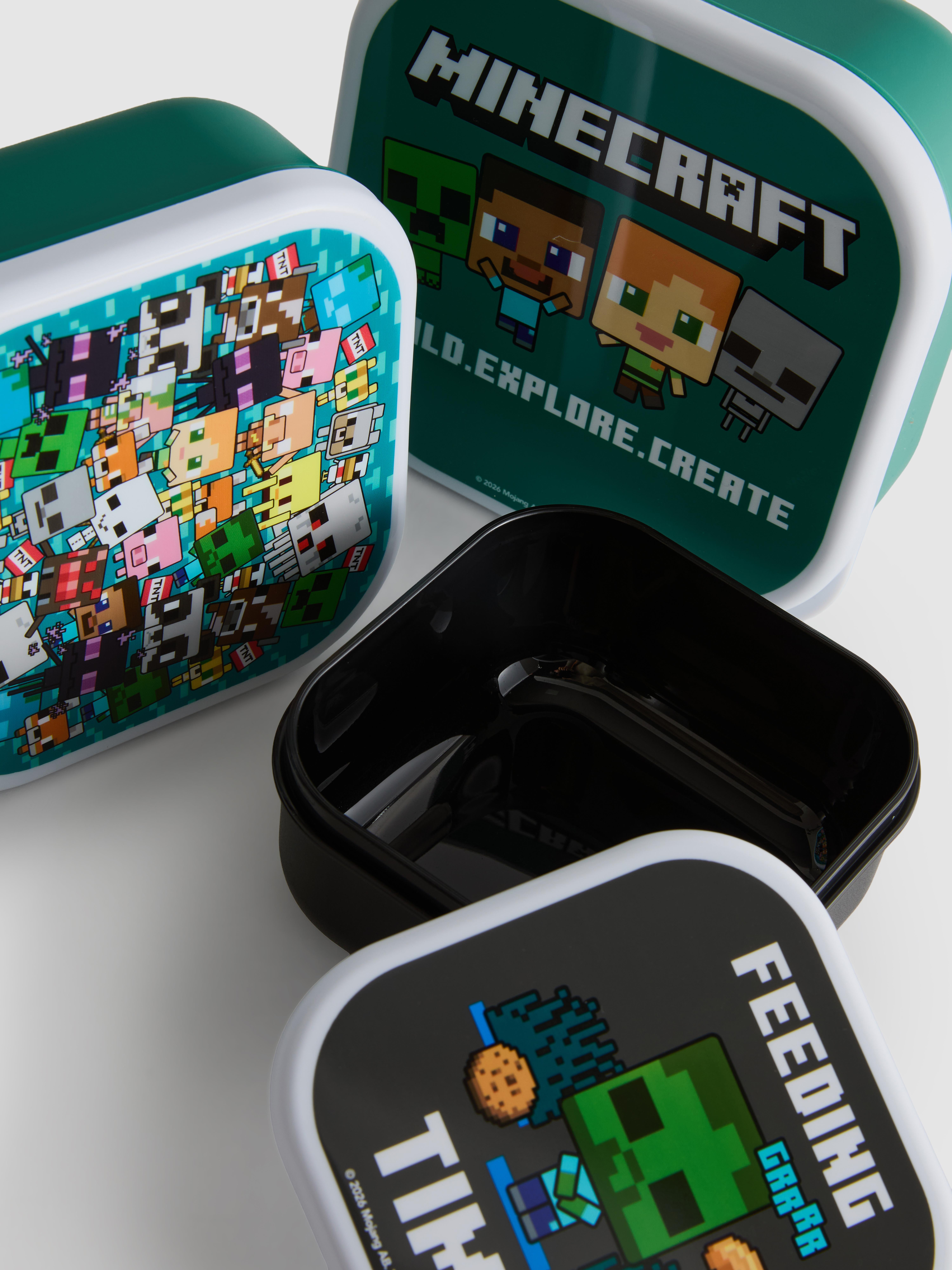 „Minecraft“ Snack-Dosen, 3er-Pack