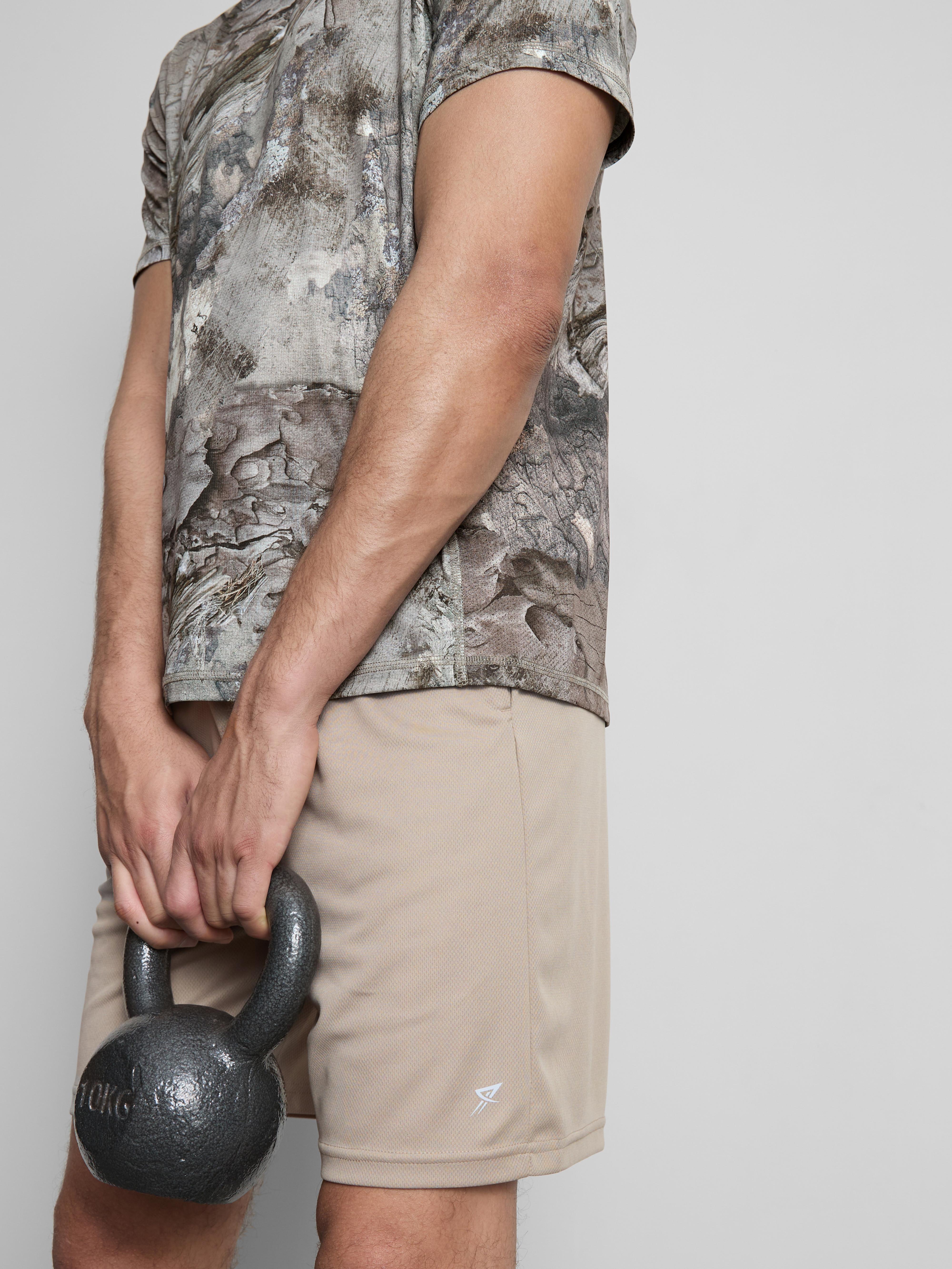 Men's Stone Active Mesh Shorts