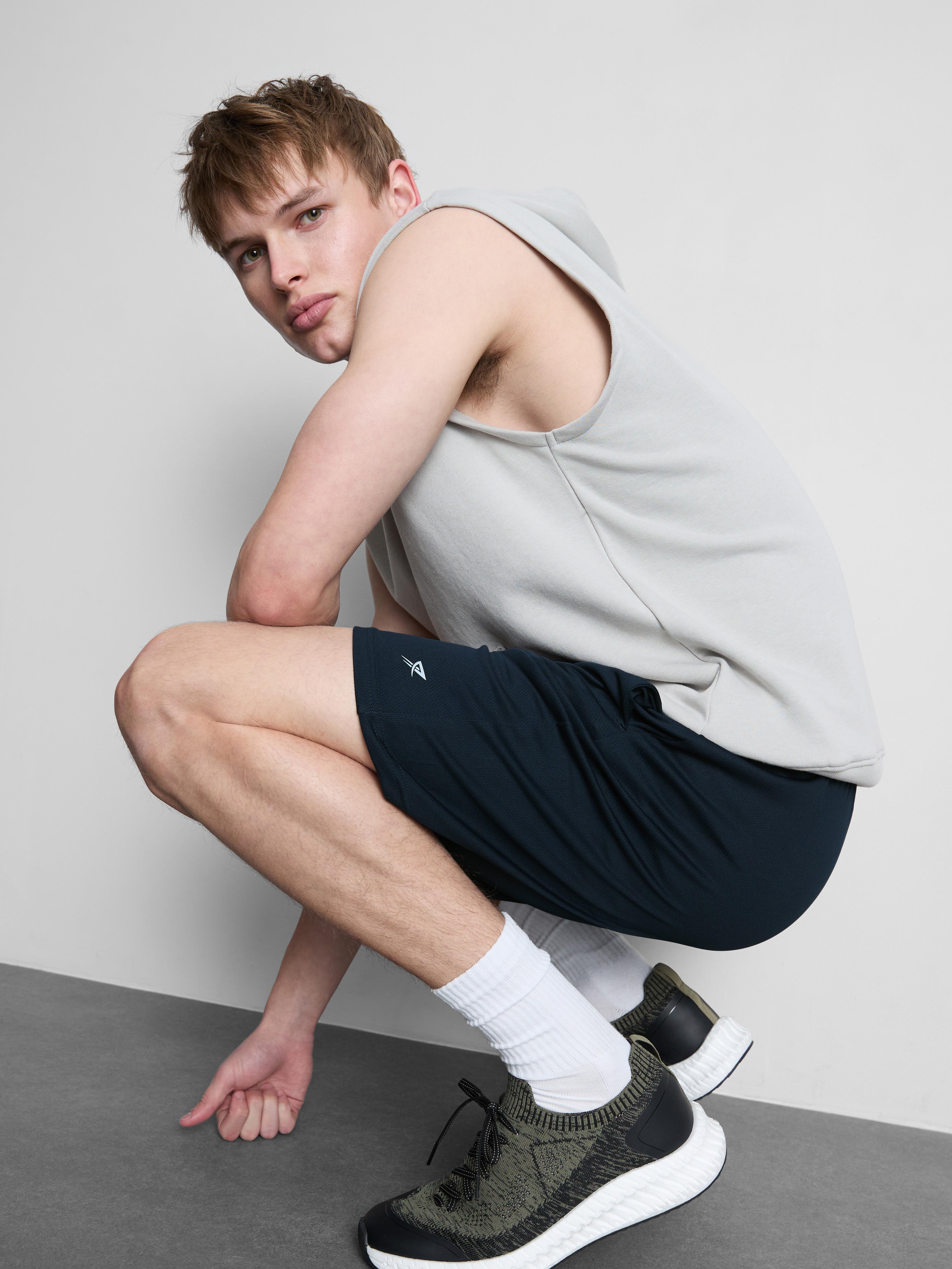 Short de sport en maille