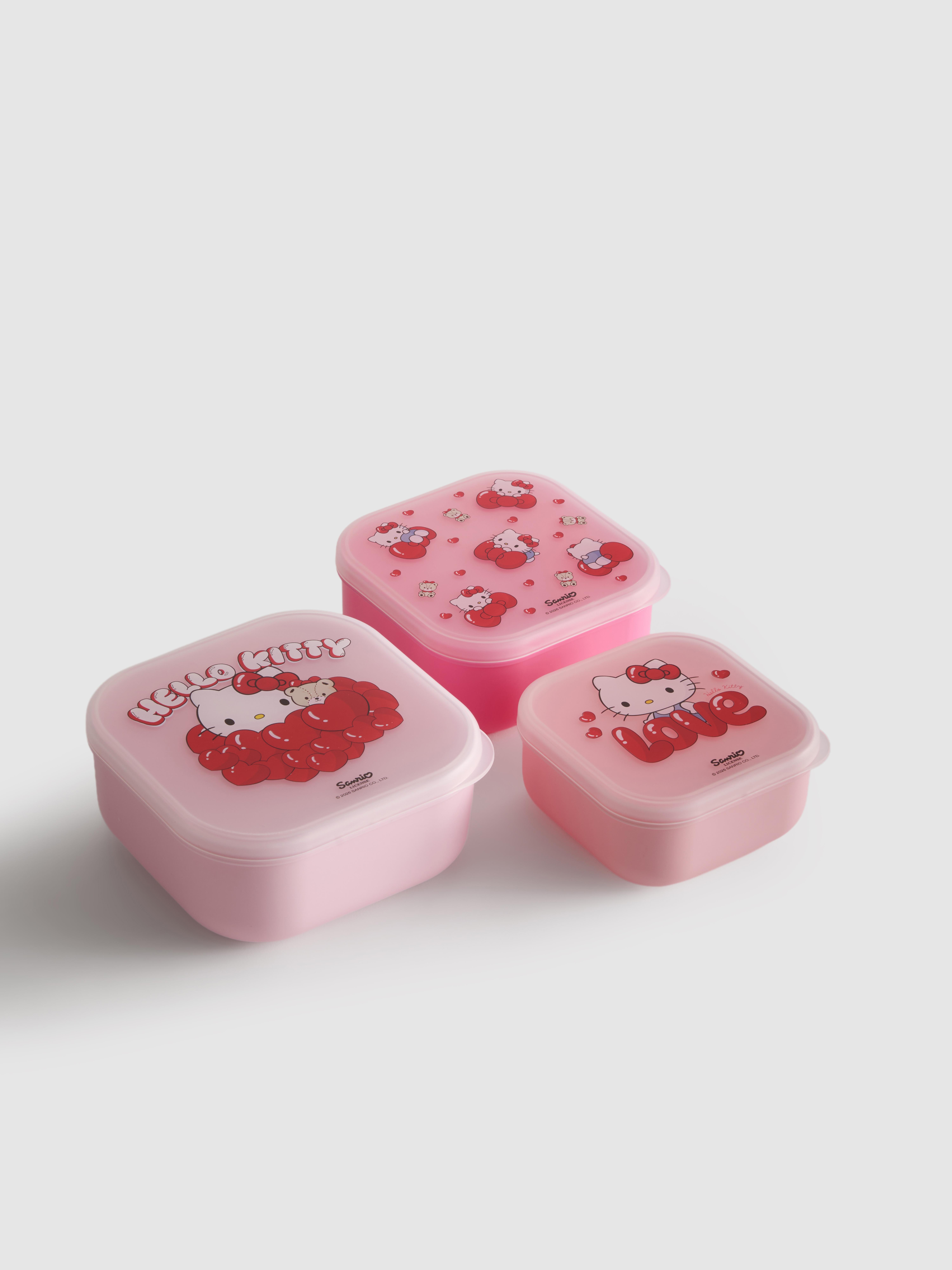 3pk Hello Kitty Snackpots