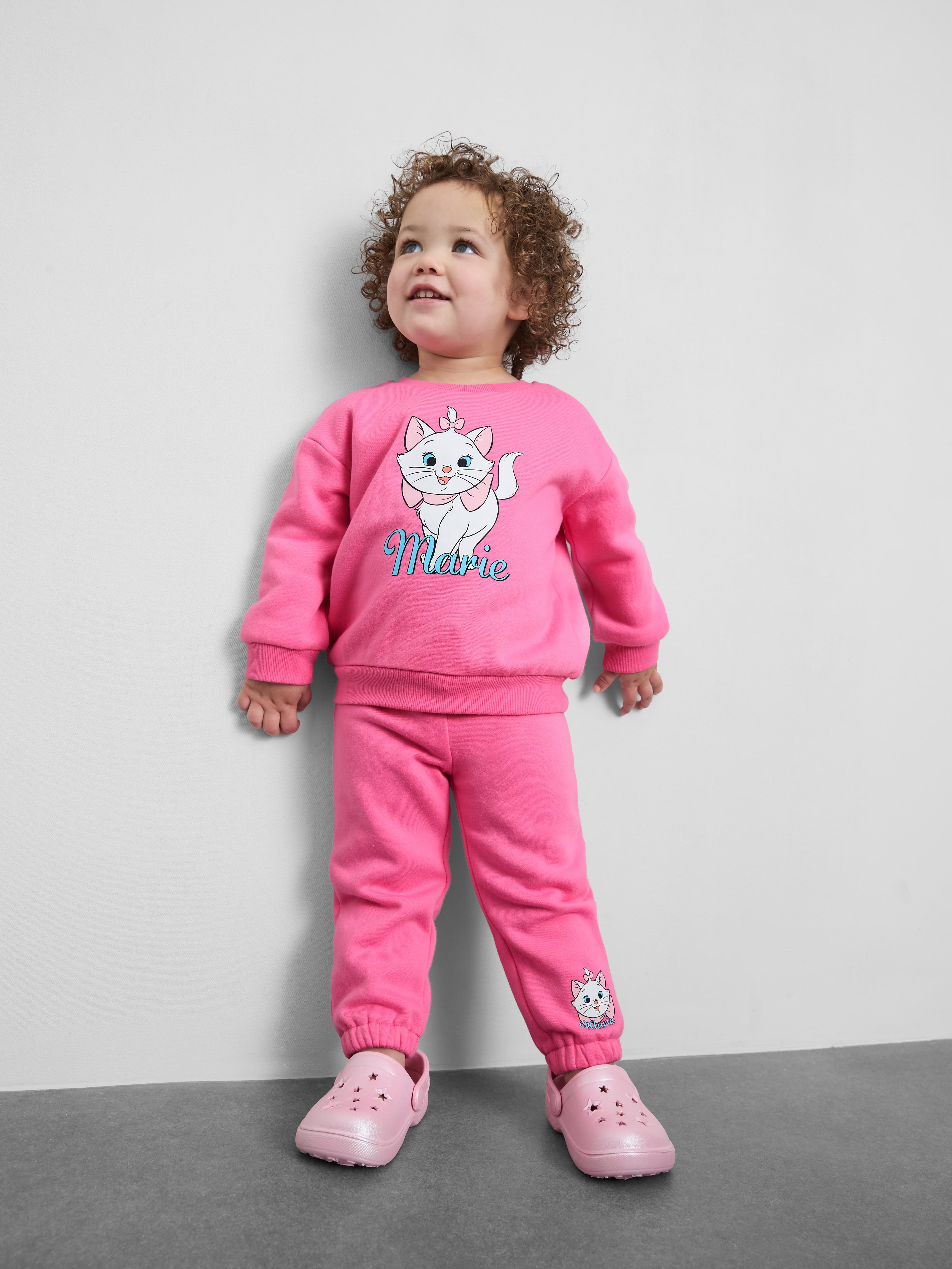 0-36mths | Disney's The Aristocats Marie Cuffed Joggers