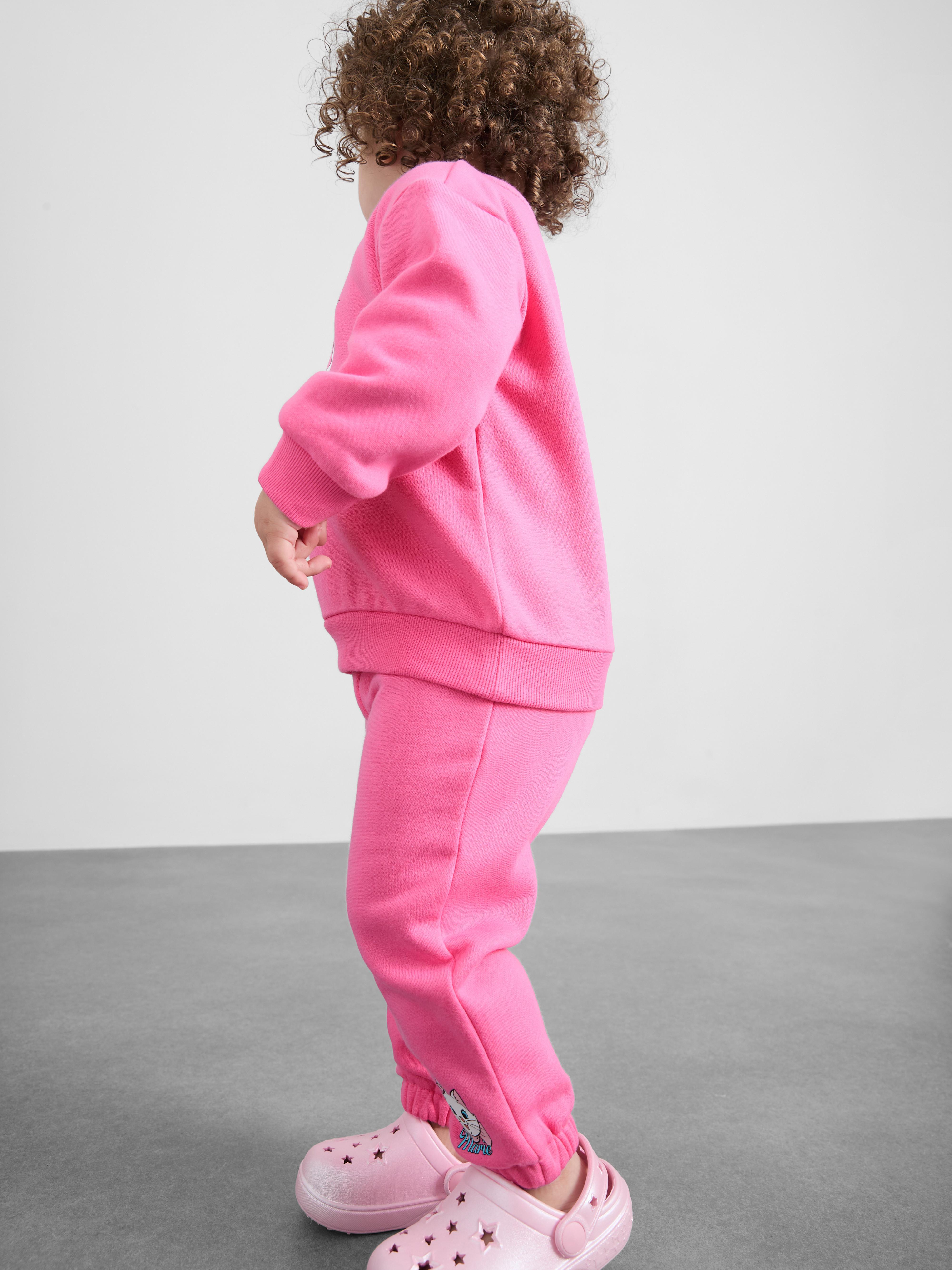 0-36mths | Disney's The Aristocats Marie Cuffed Joggers