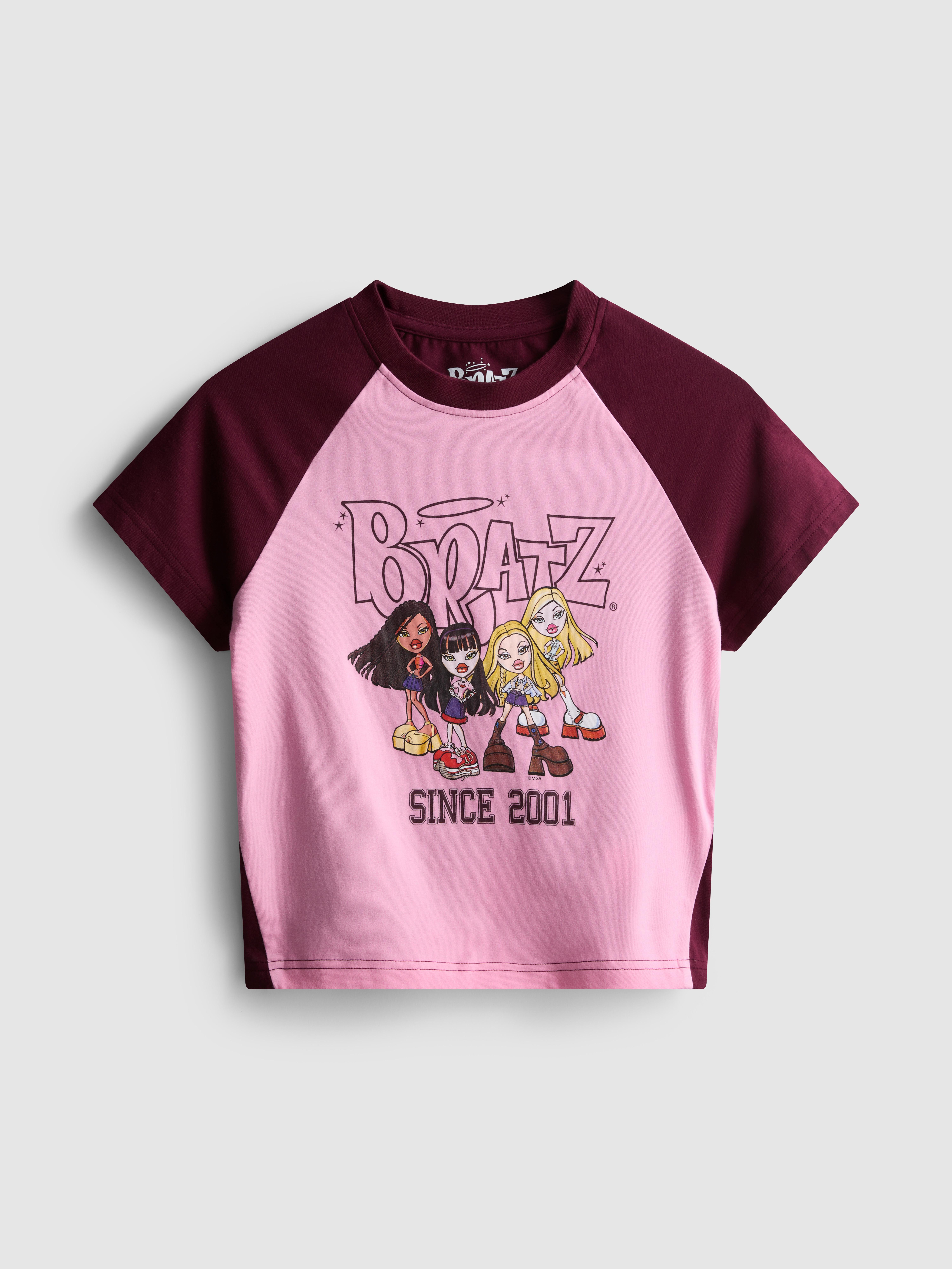 T-shirt court en coton Bratz