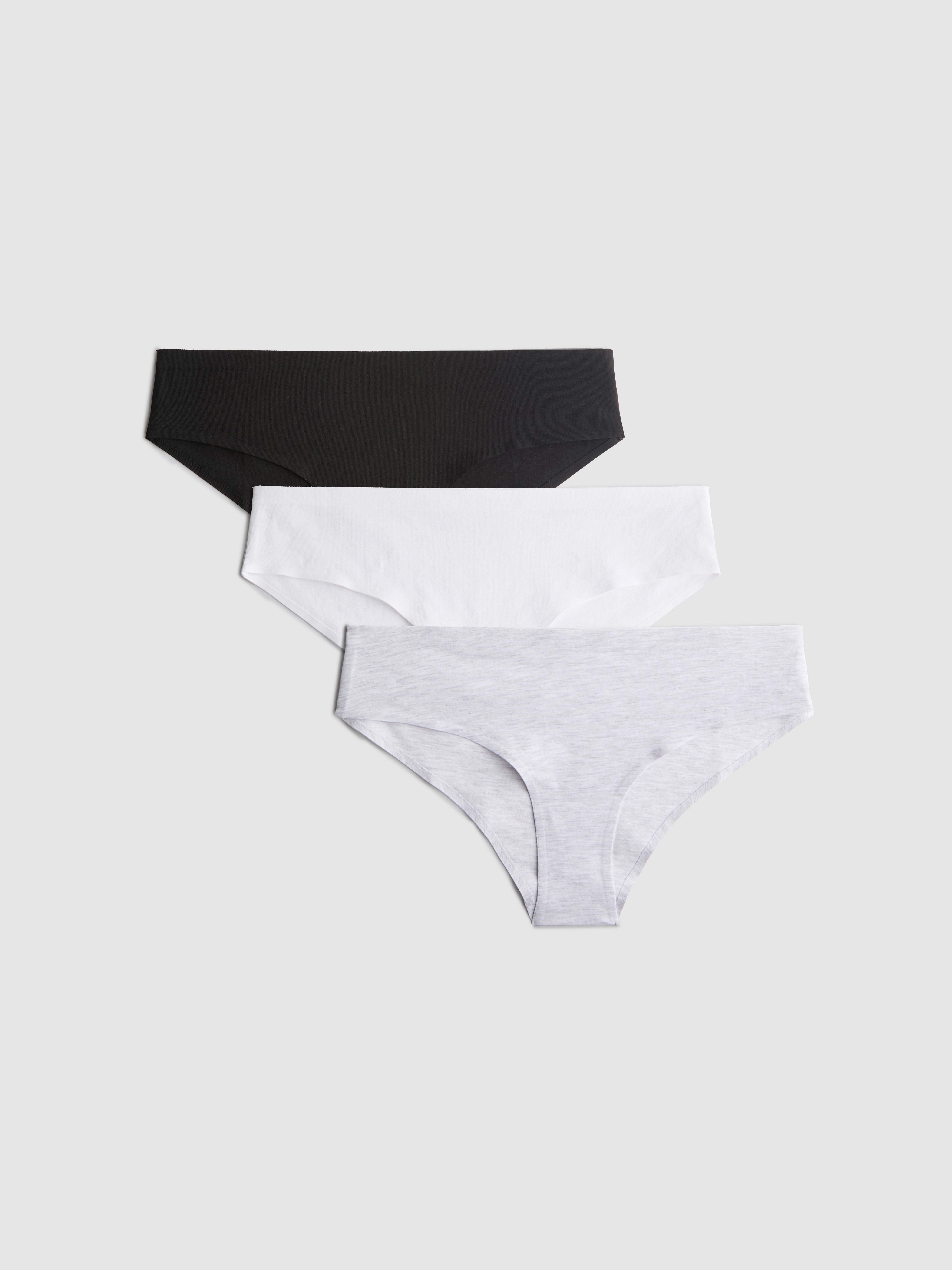 3pk Cotton Rich Invisible Brazilian Briefs