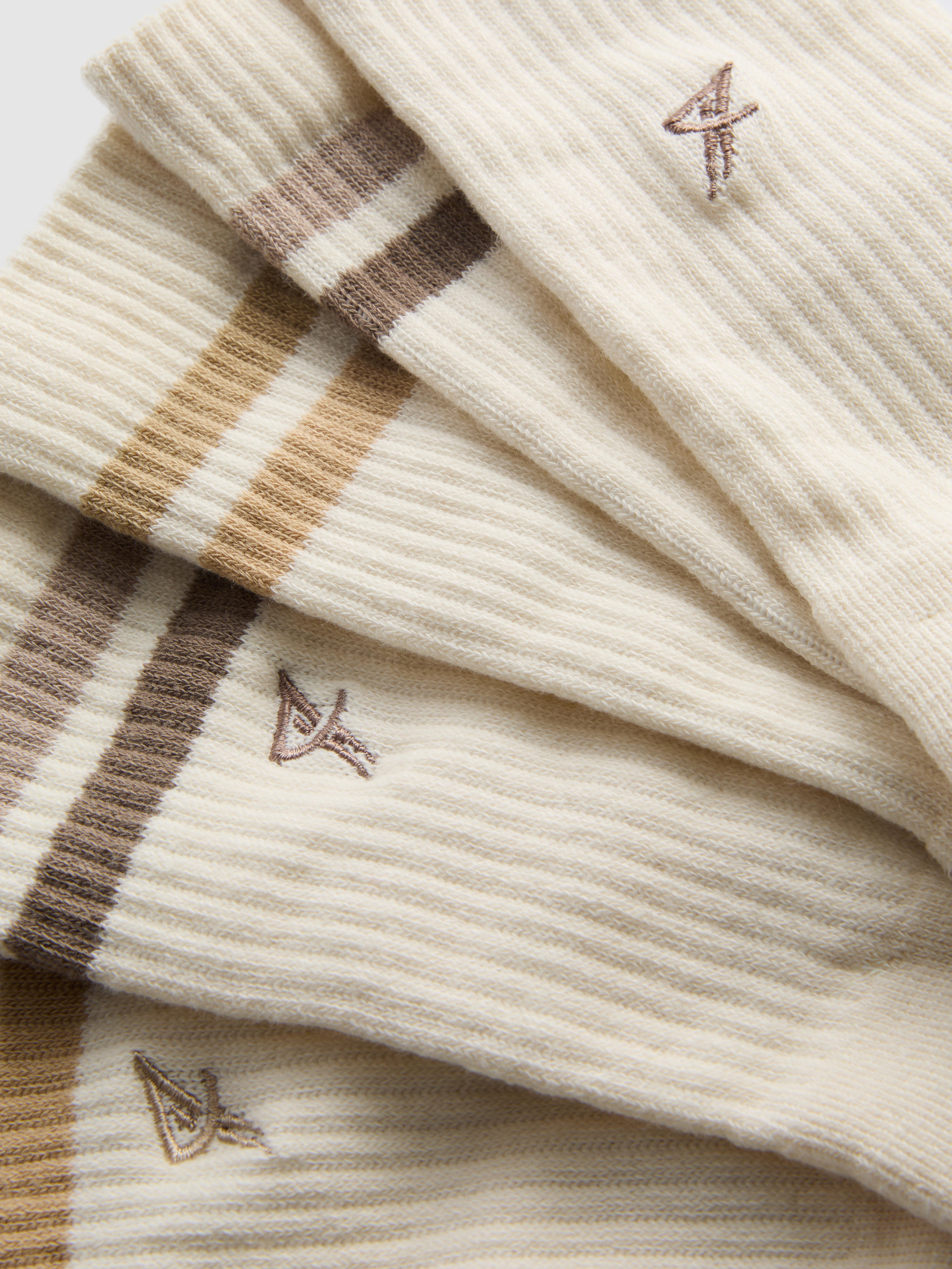 5-Pack Ribbed Sports Socks