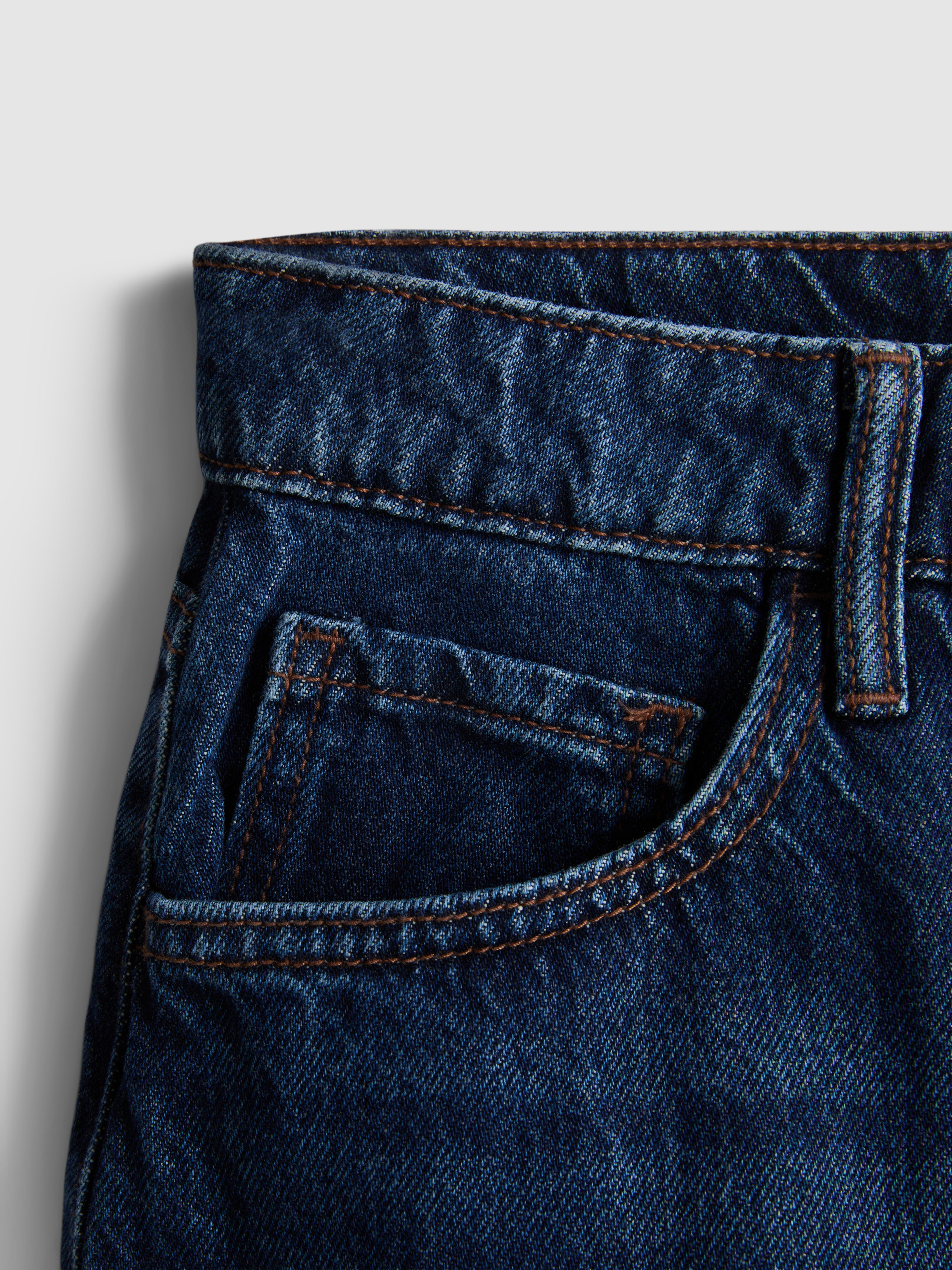 Minirock aus Baumwoll-Denim