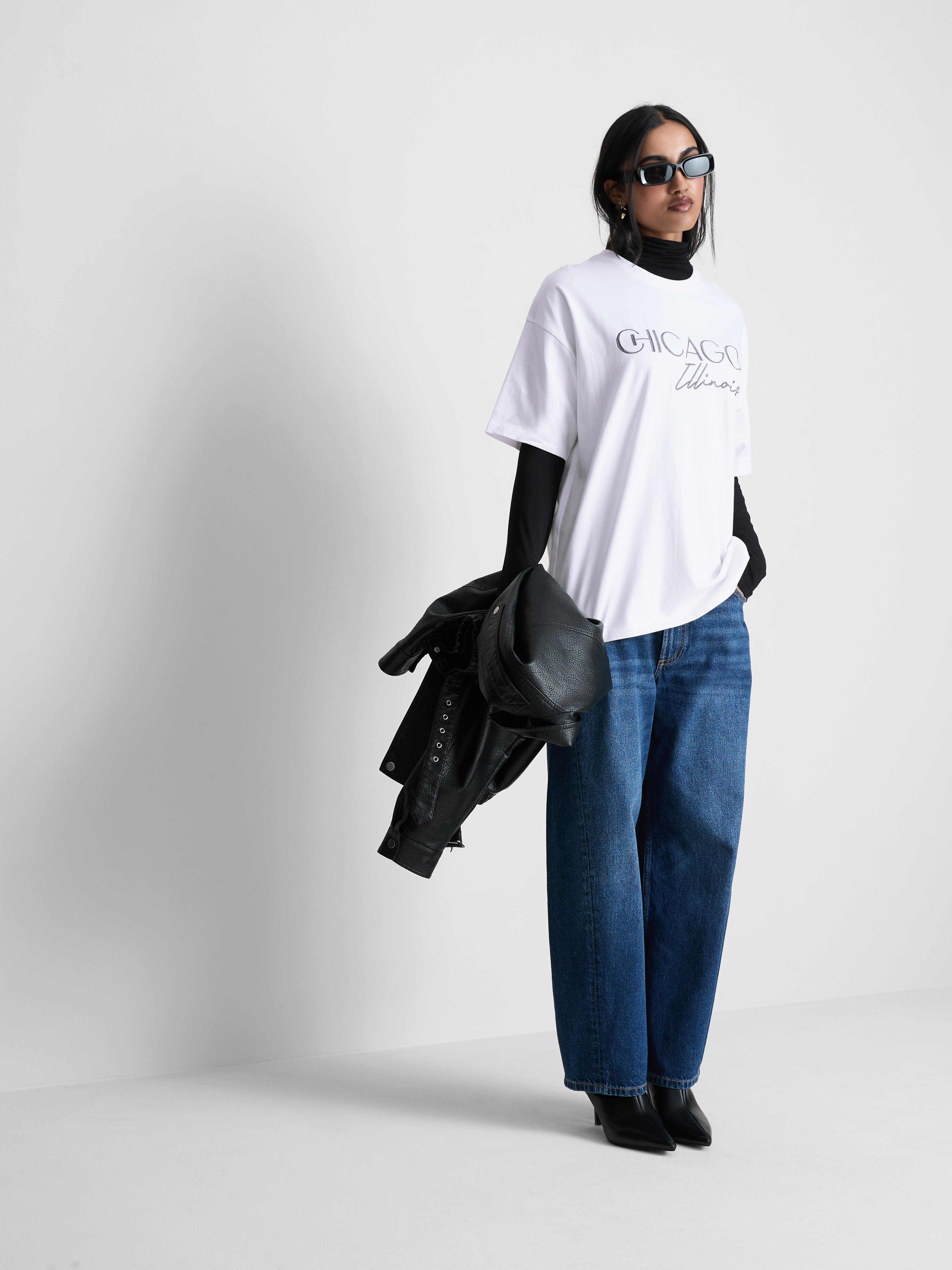 Oversized Short Sleeve Graphic Tee