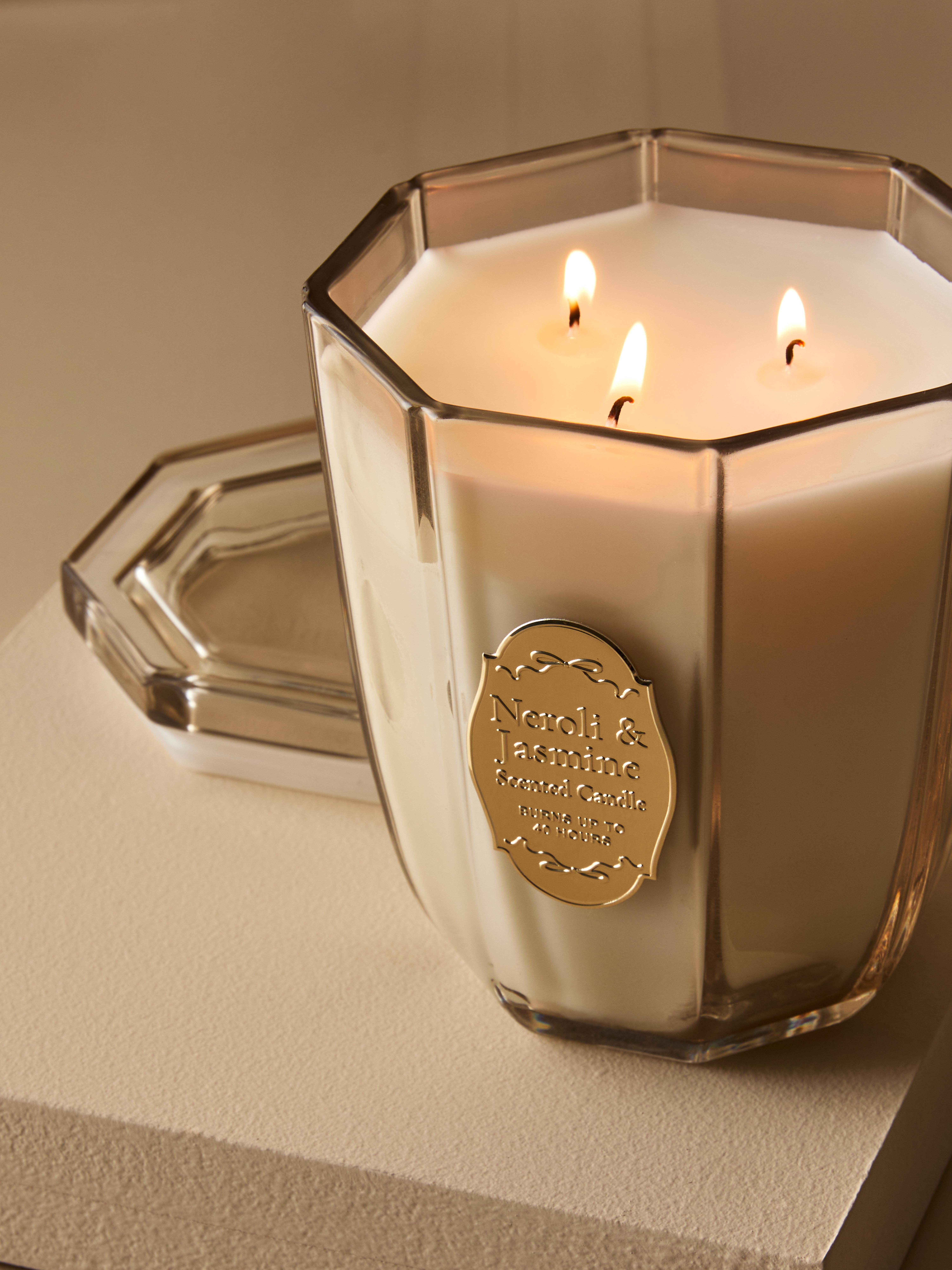 Vela perfumada grande três pavios The Edit