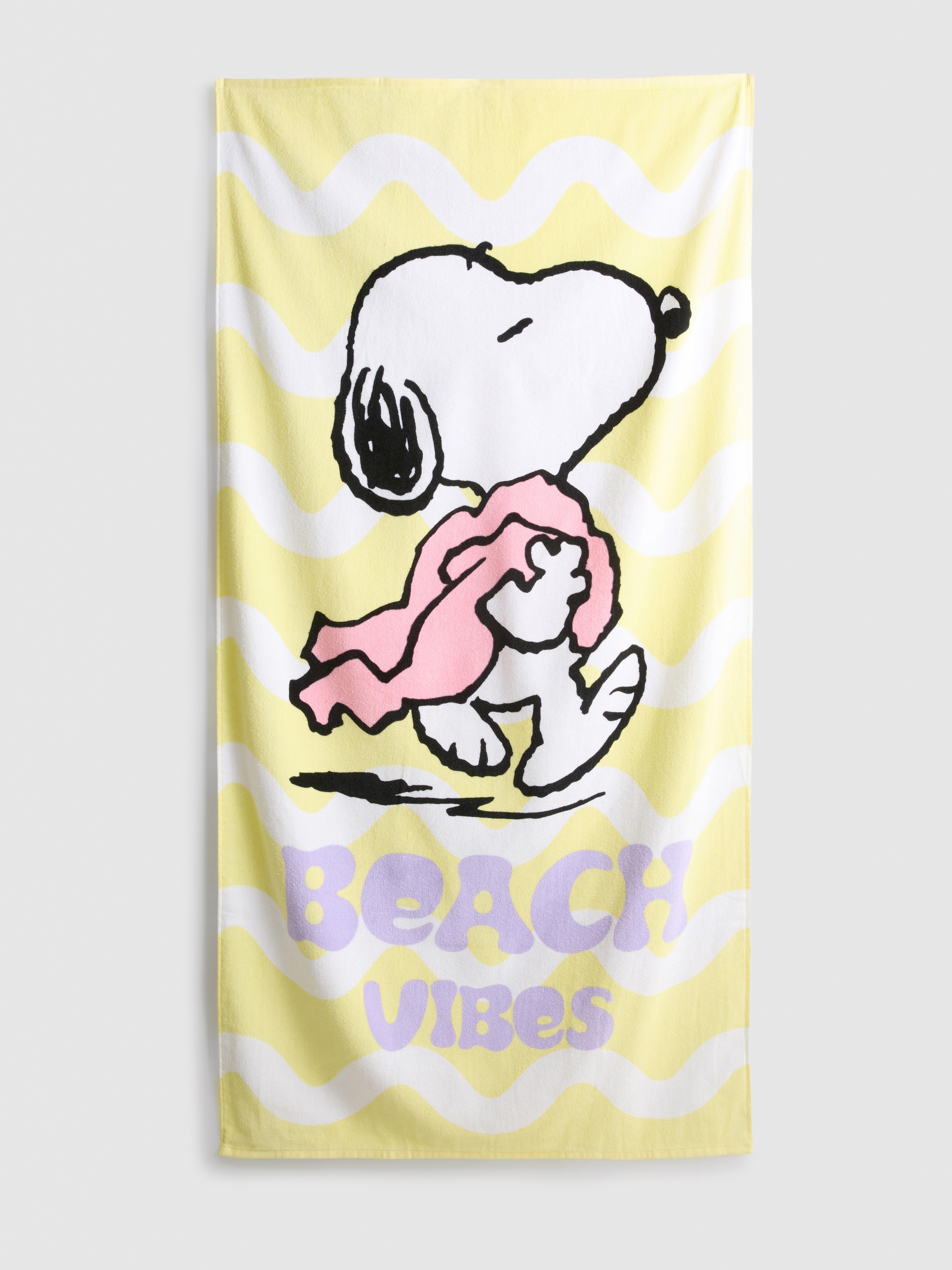 Peanuts Snoopy Bath Towel