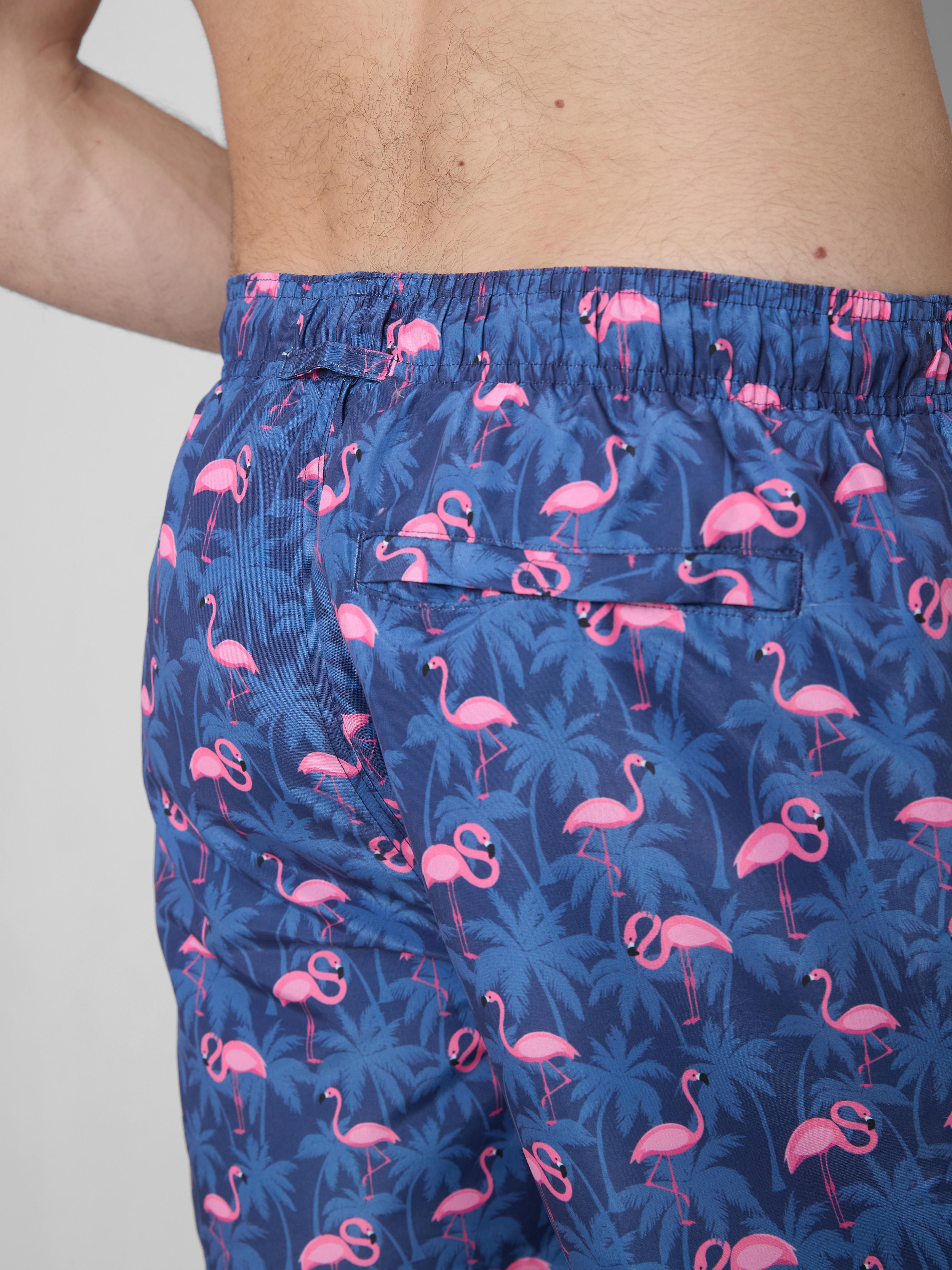 Flamingo Palm Swimming Shorts